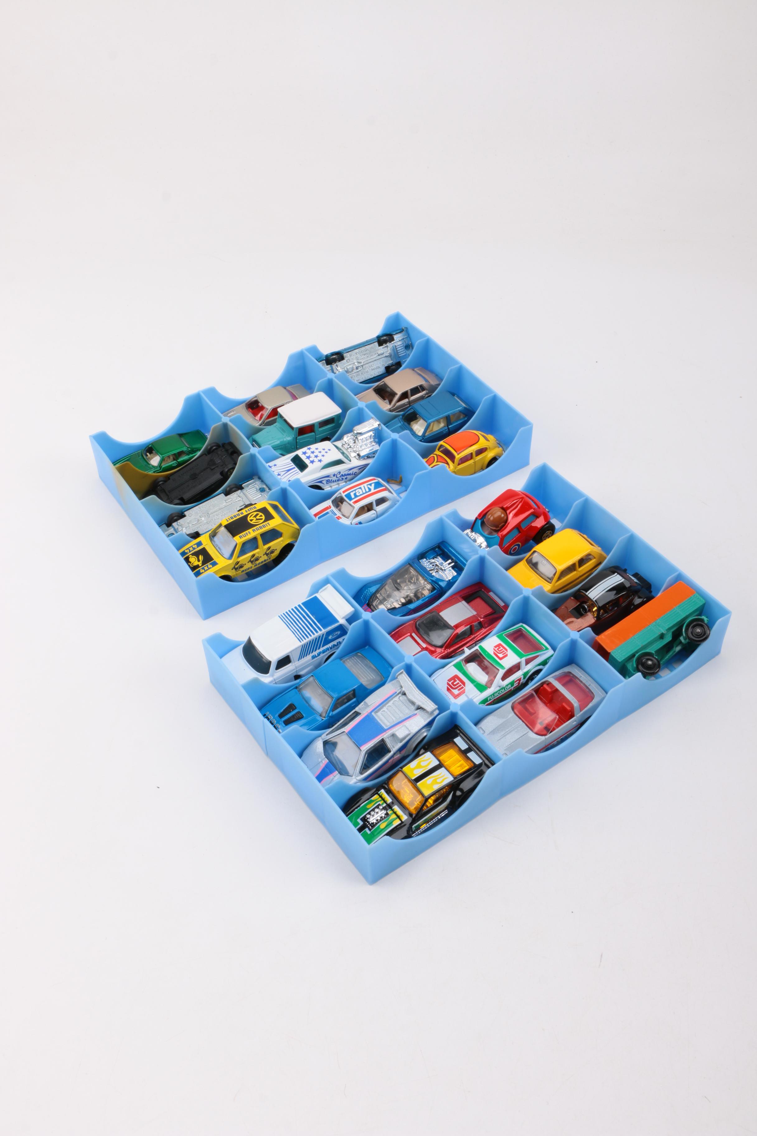 Collection of Matchbox and Tomica Cars