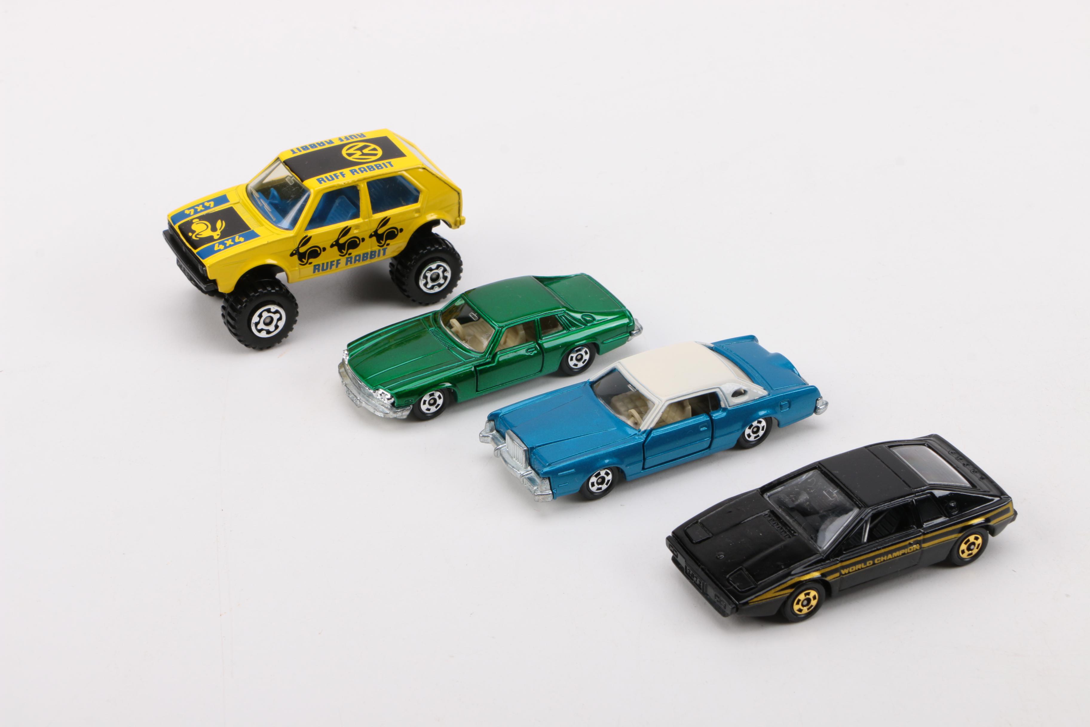 Collection of Matchbox and Tomica Cars