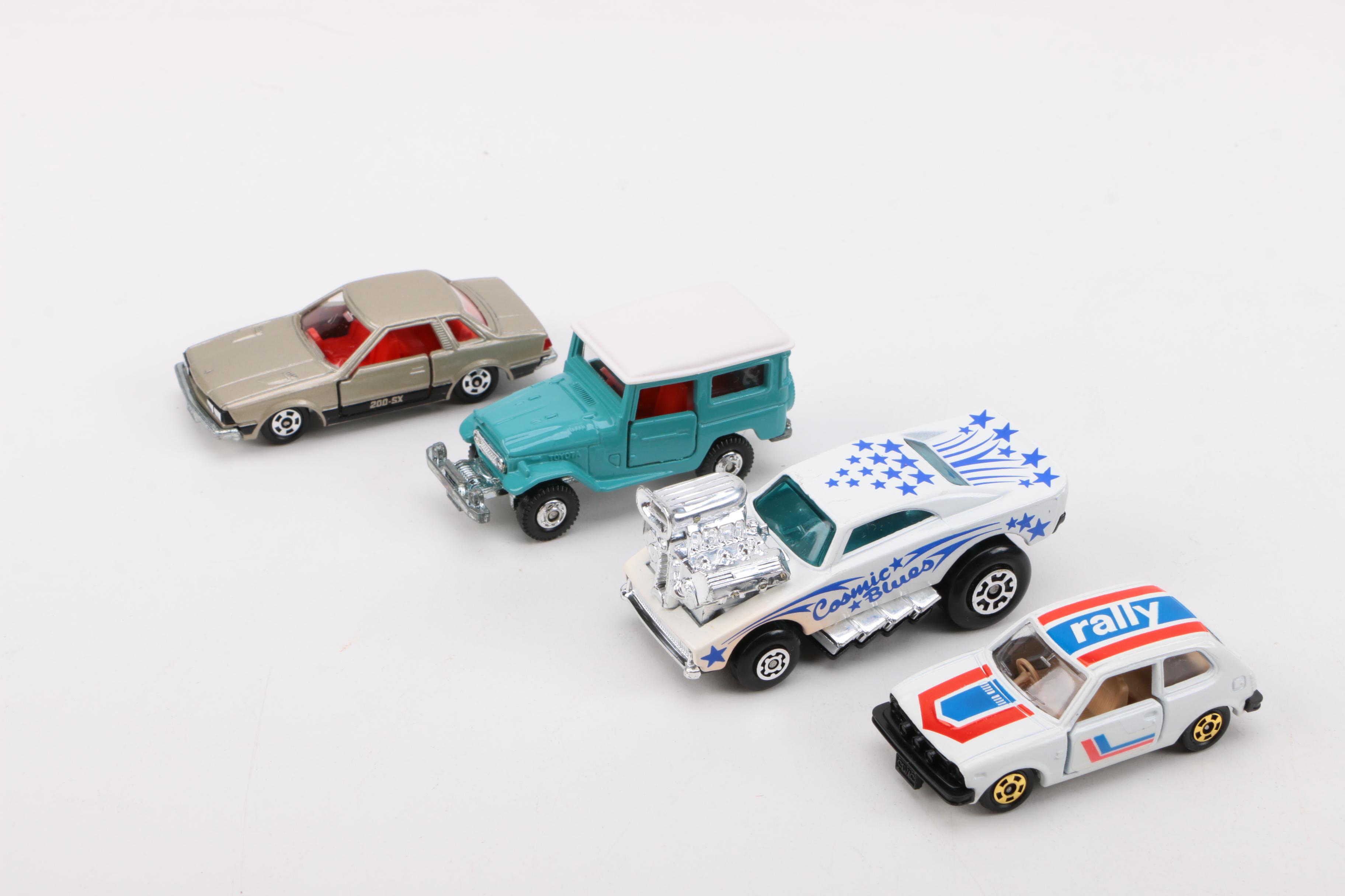 Collection of Matchbox and Tomica Cars