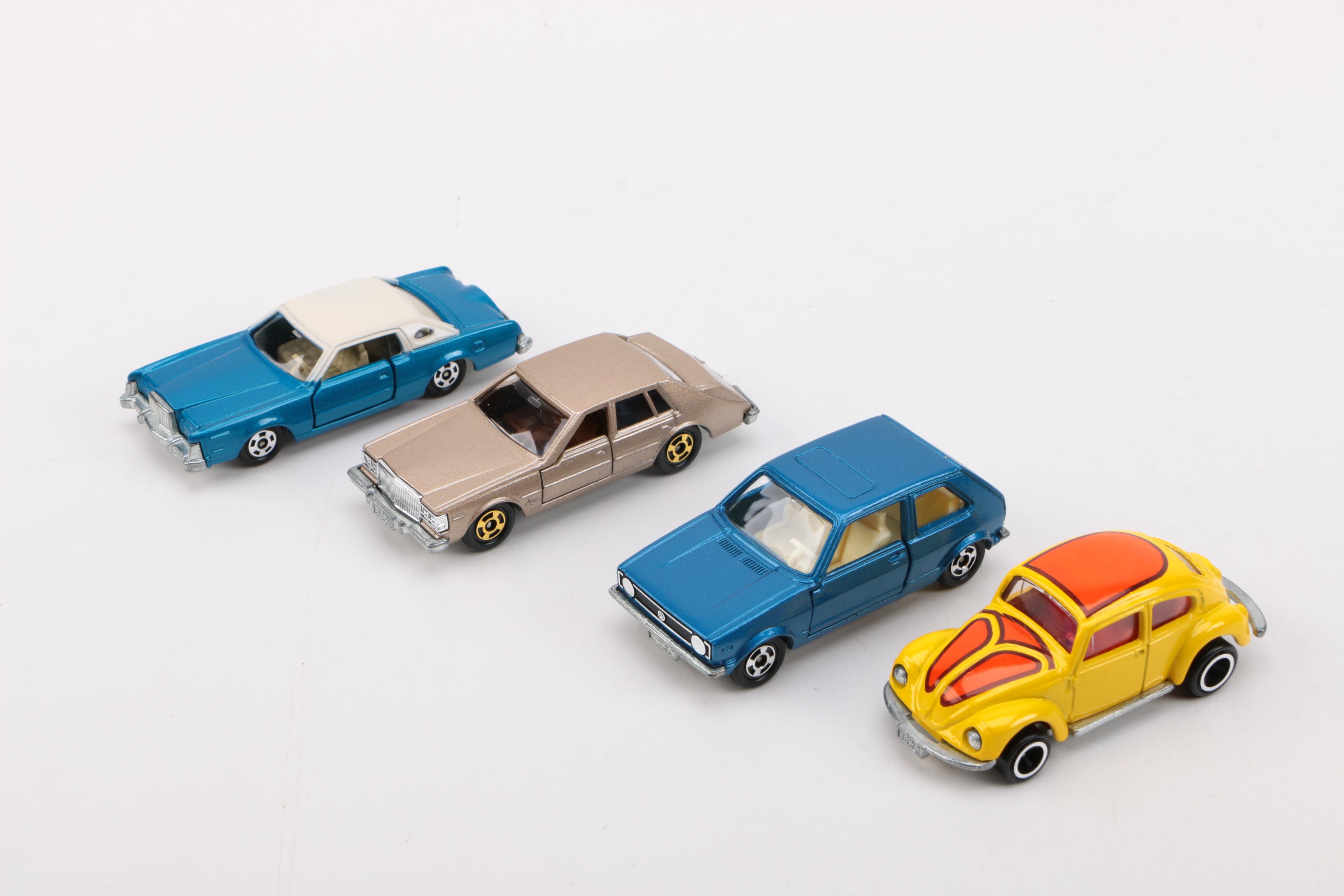 Collection of Matchbox and Tomica Cars