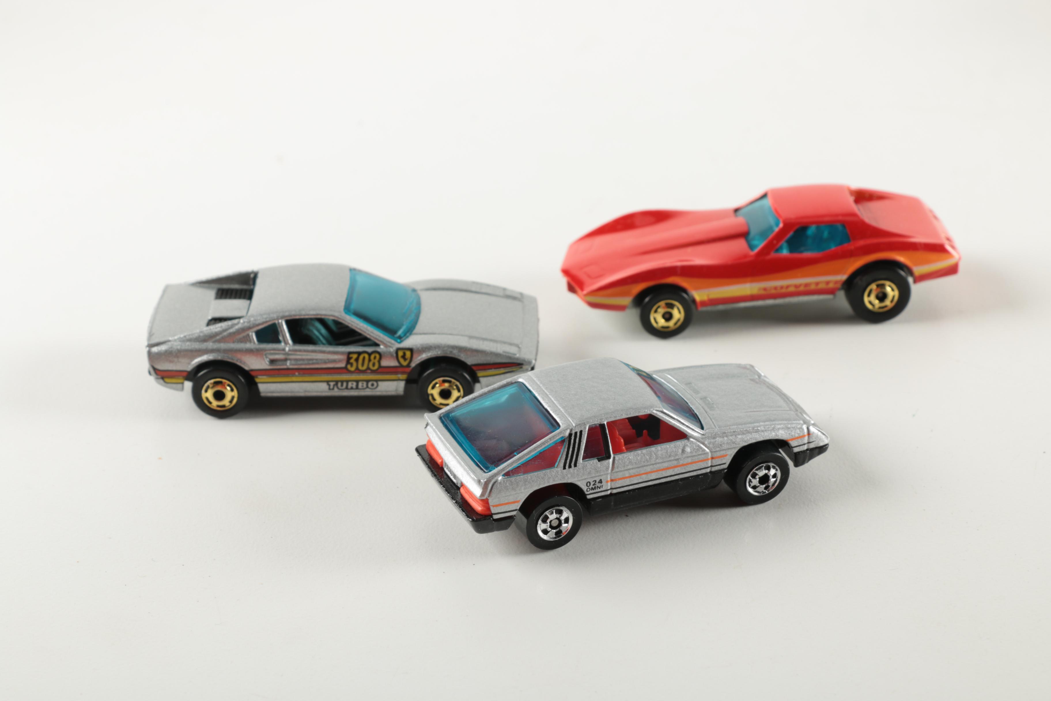 Collection of Hot Wheels Cars