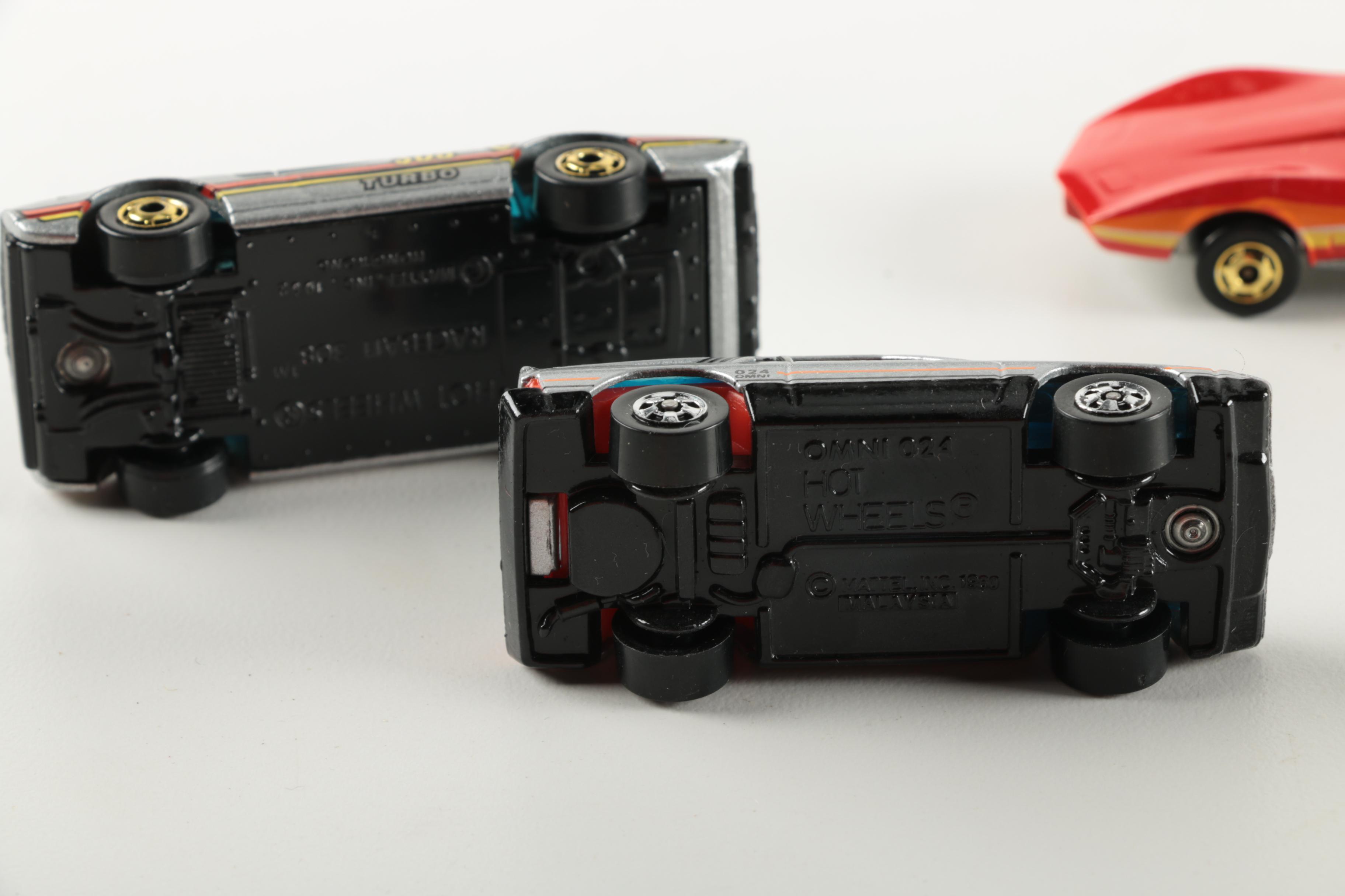 Collection of Hot Wheels Cars