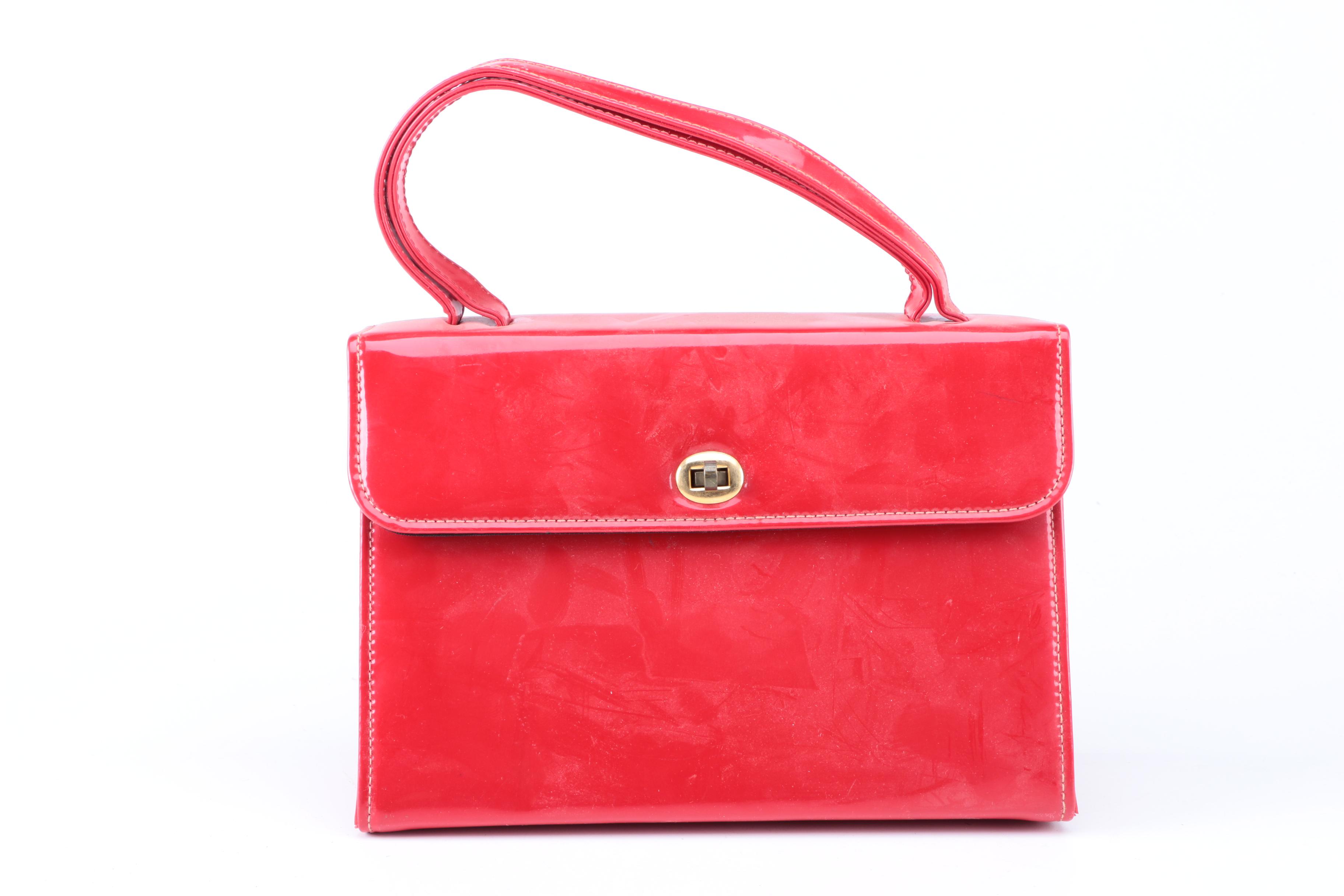 Collection of Three Vintage Lunchbox Style Purses