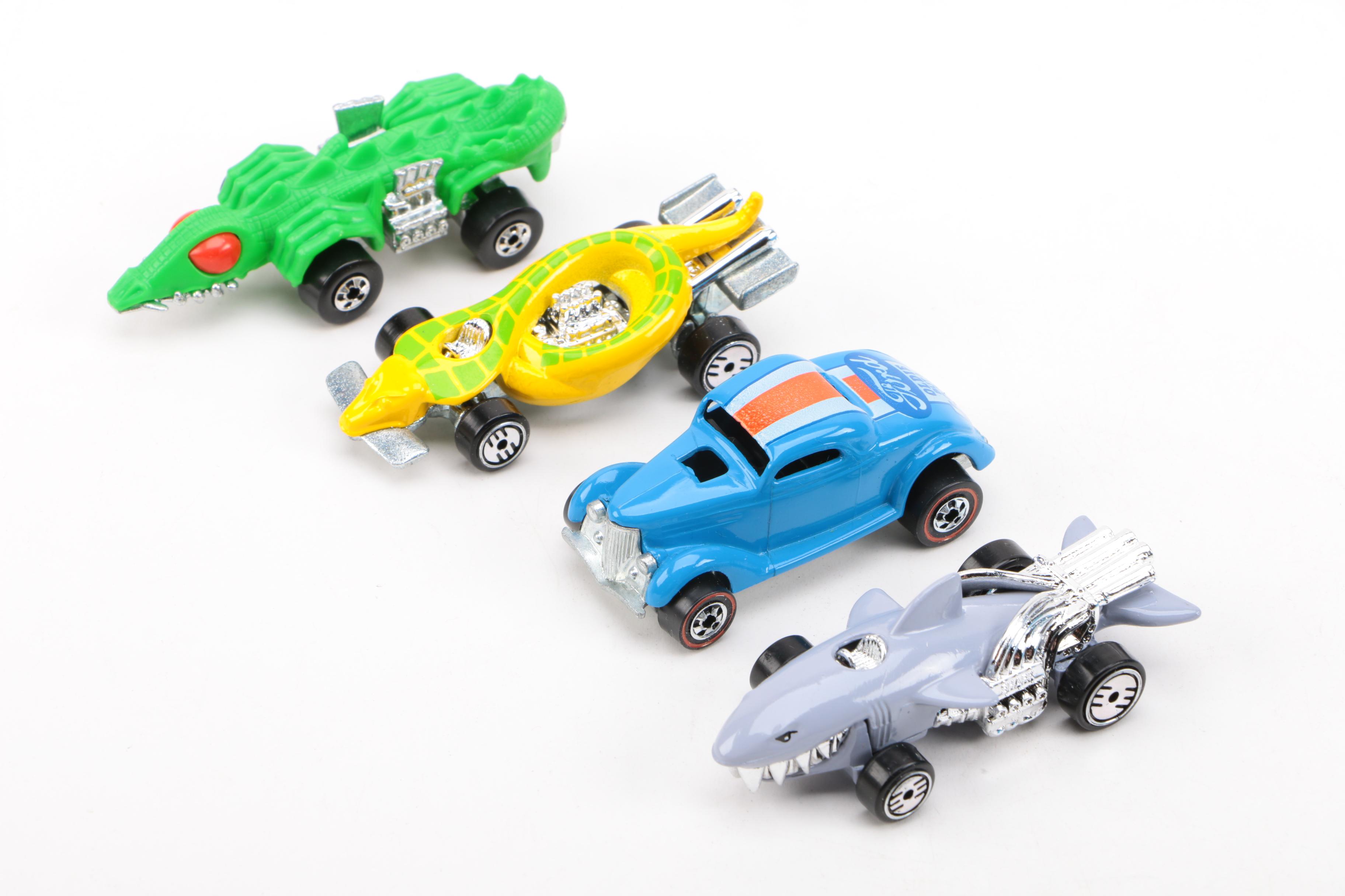 Collection of Hot Wheels Cars