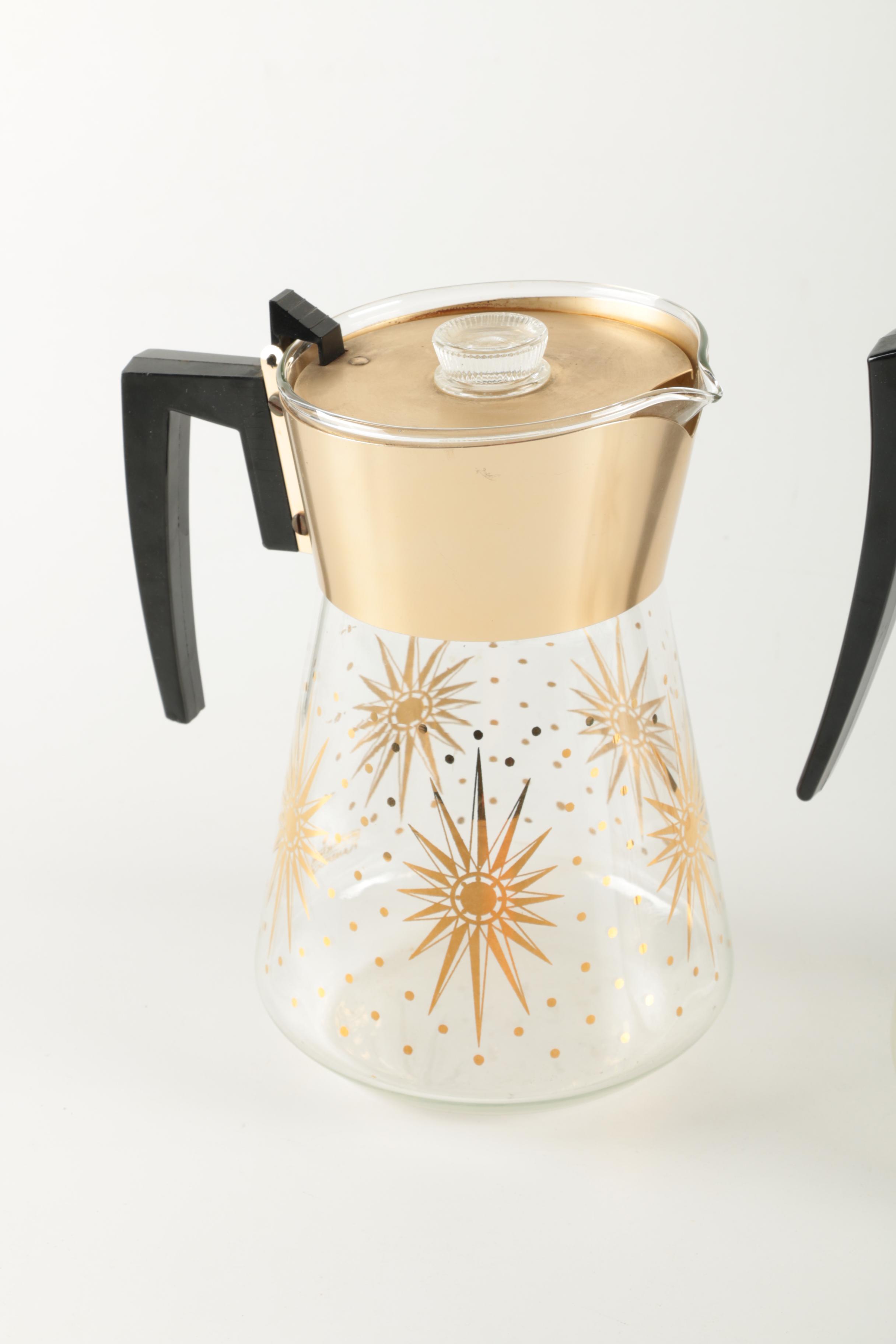 Mid Century Modern Coffee Carafes