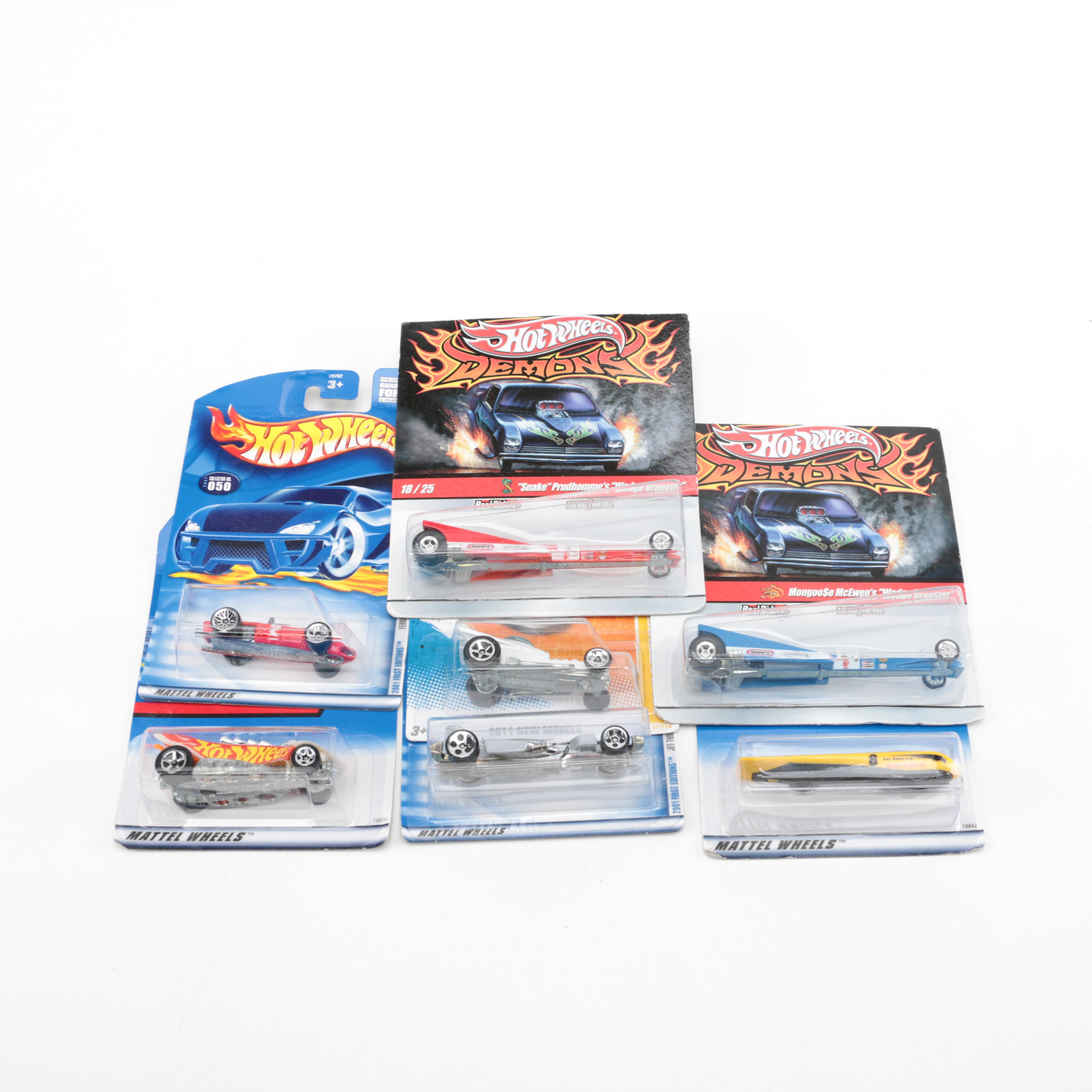Collection of Hot Wheels Cars