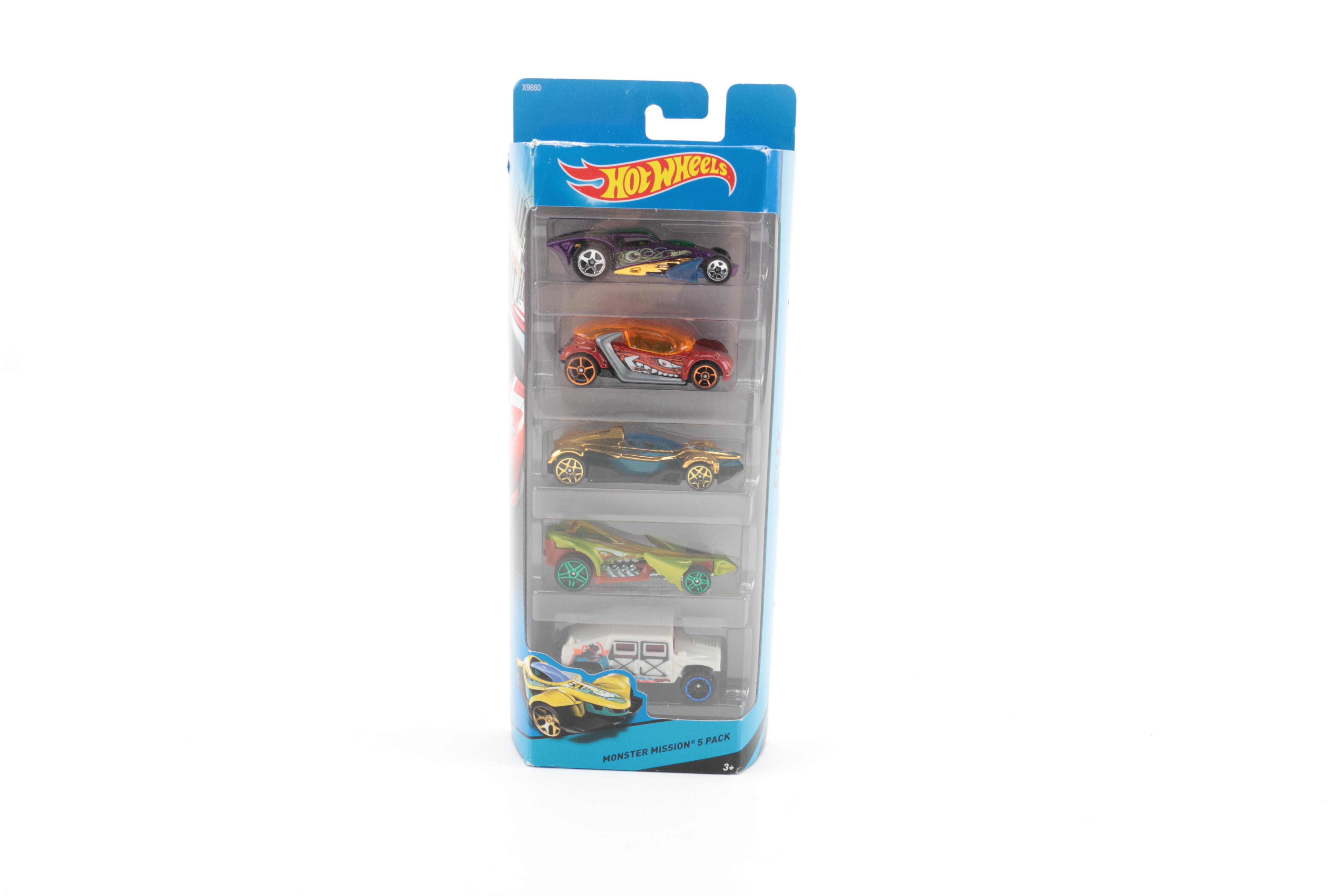 Collection of Hot Wheels Cars