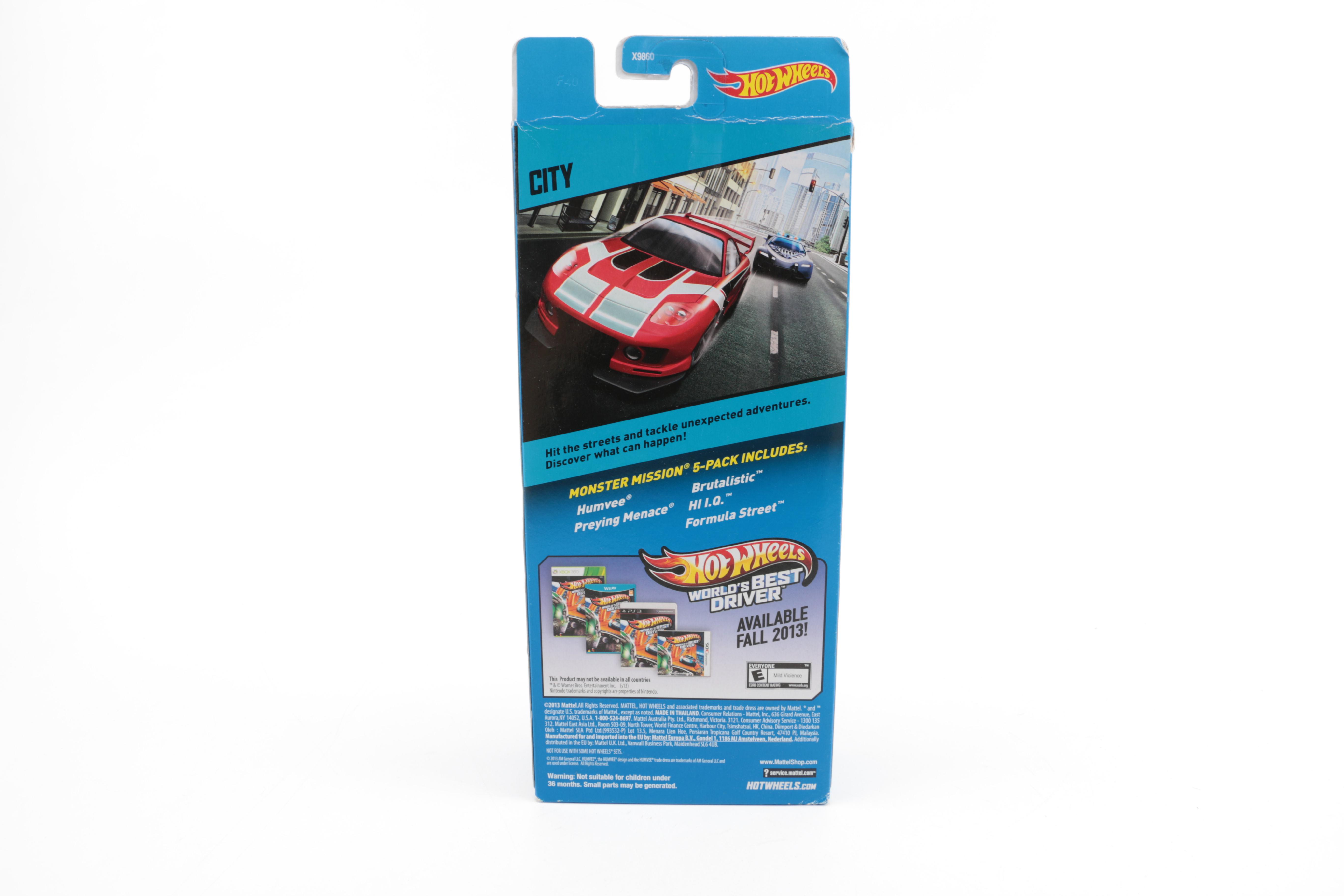 Collection of Hot Wheels Cars