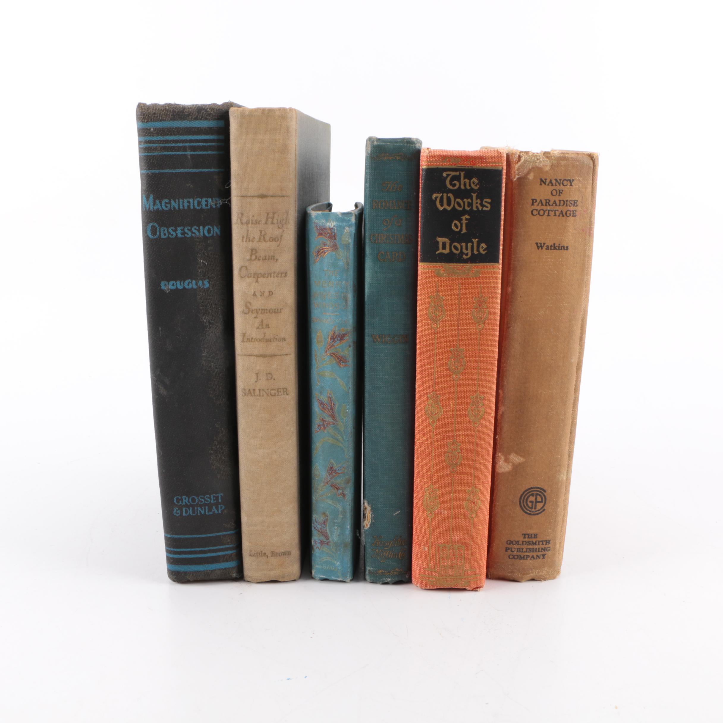 Vintage and Antique Handcover Fiction