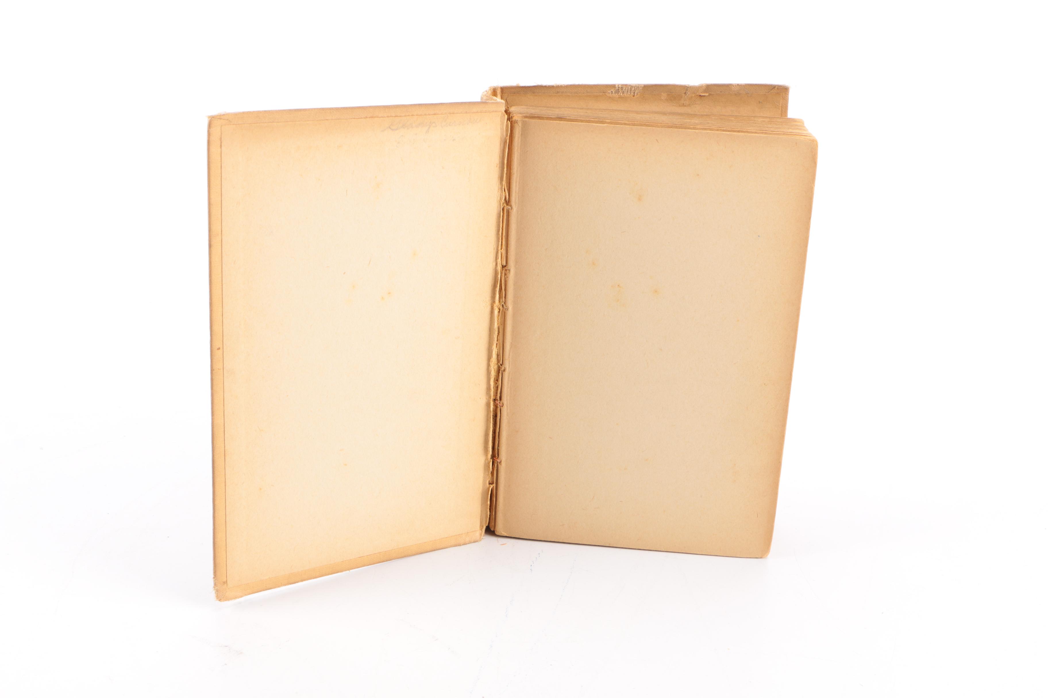 Vintage and Antique Handcover Fiction