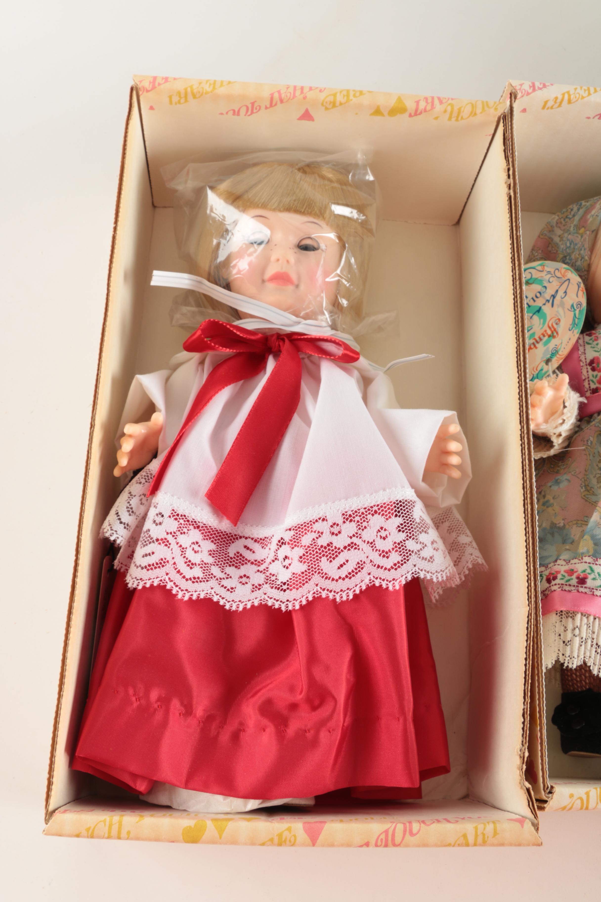 Effanbee Dolls Including a "Edna Hibel" Collectible Doll