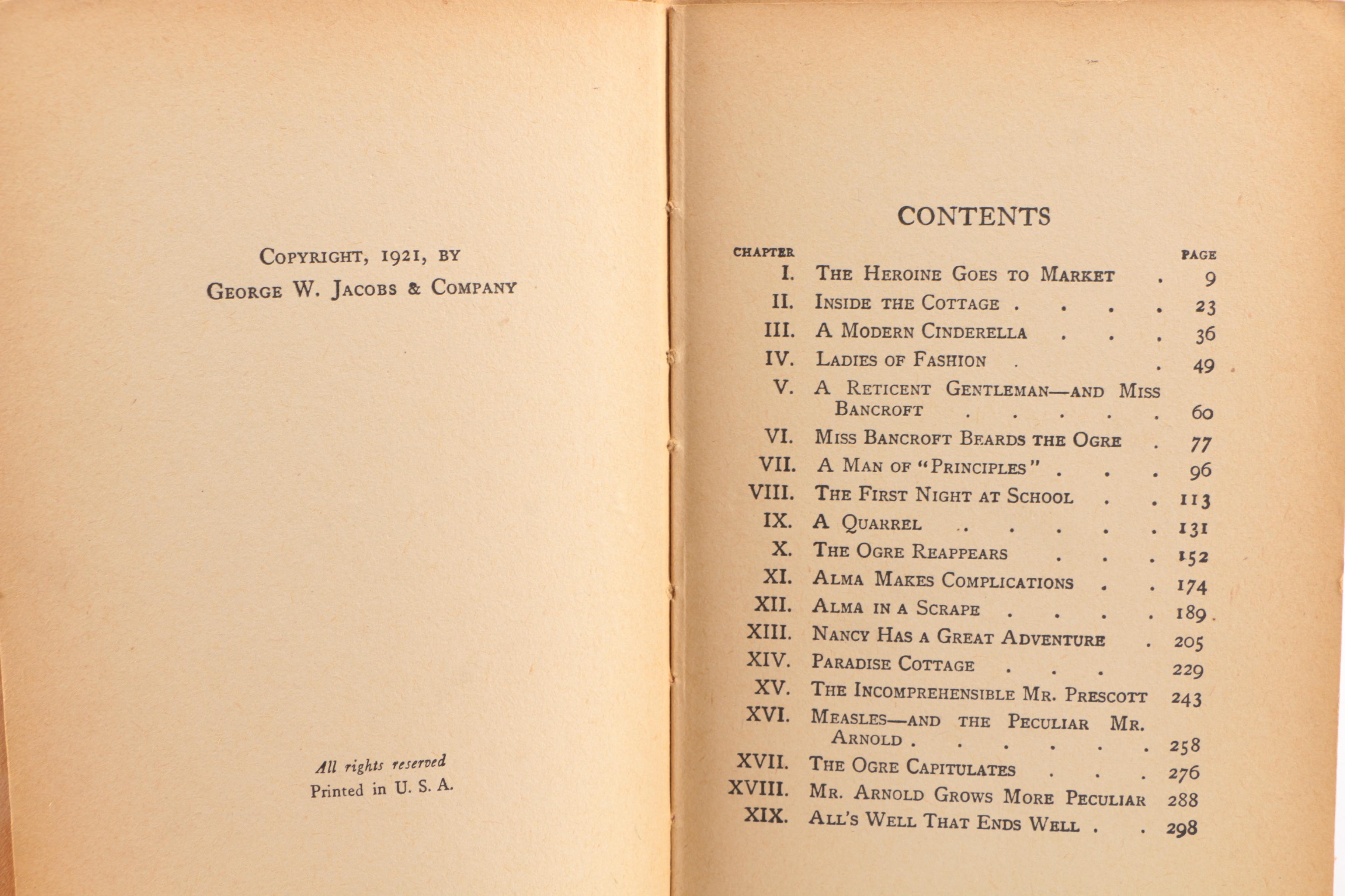 Vintage and Antique Handcover Fiction