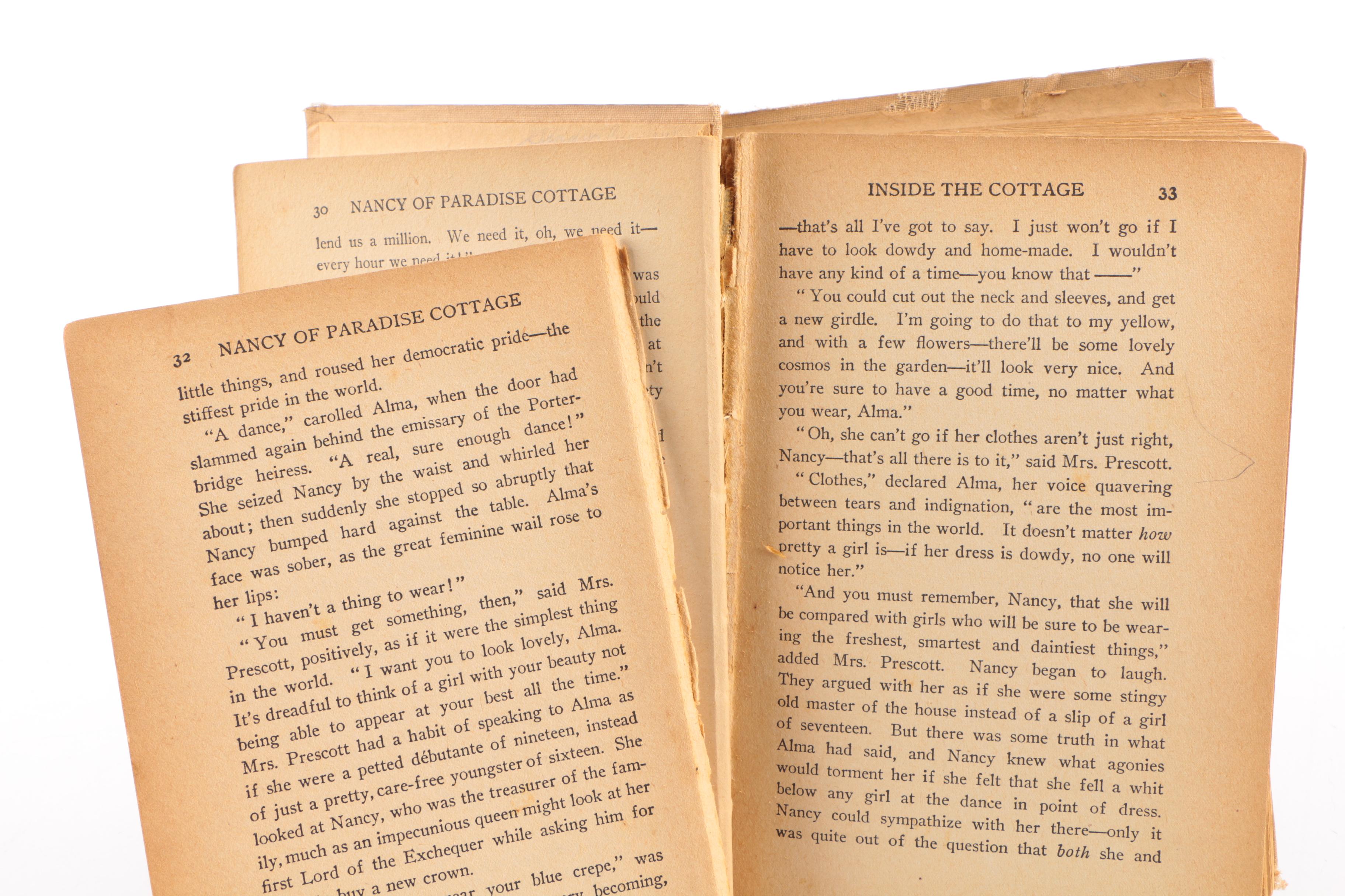 Vintage and Antique Handcover Fiction