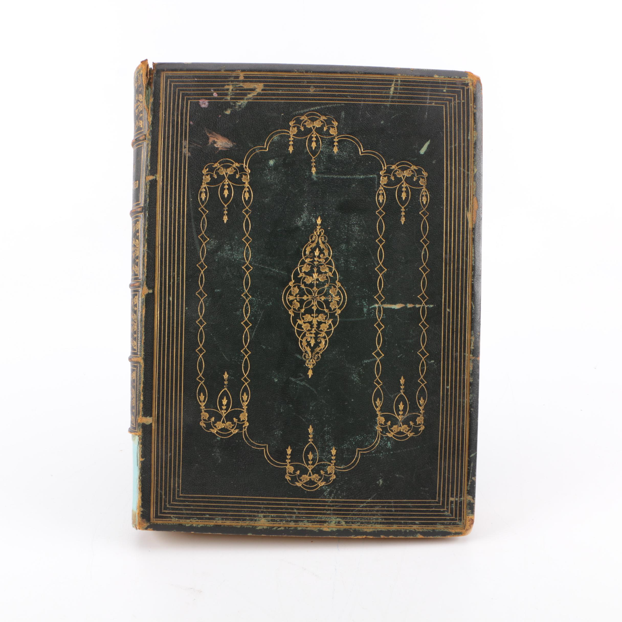 Antique Leatherbound "Italy: Classical, Historical, and Picturesque"