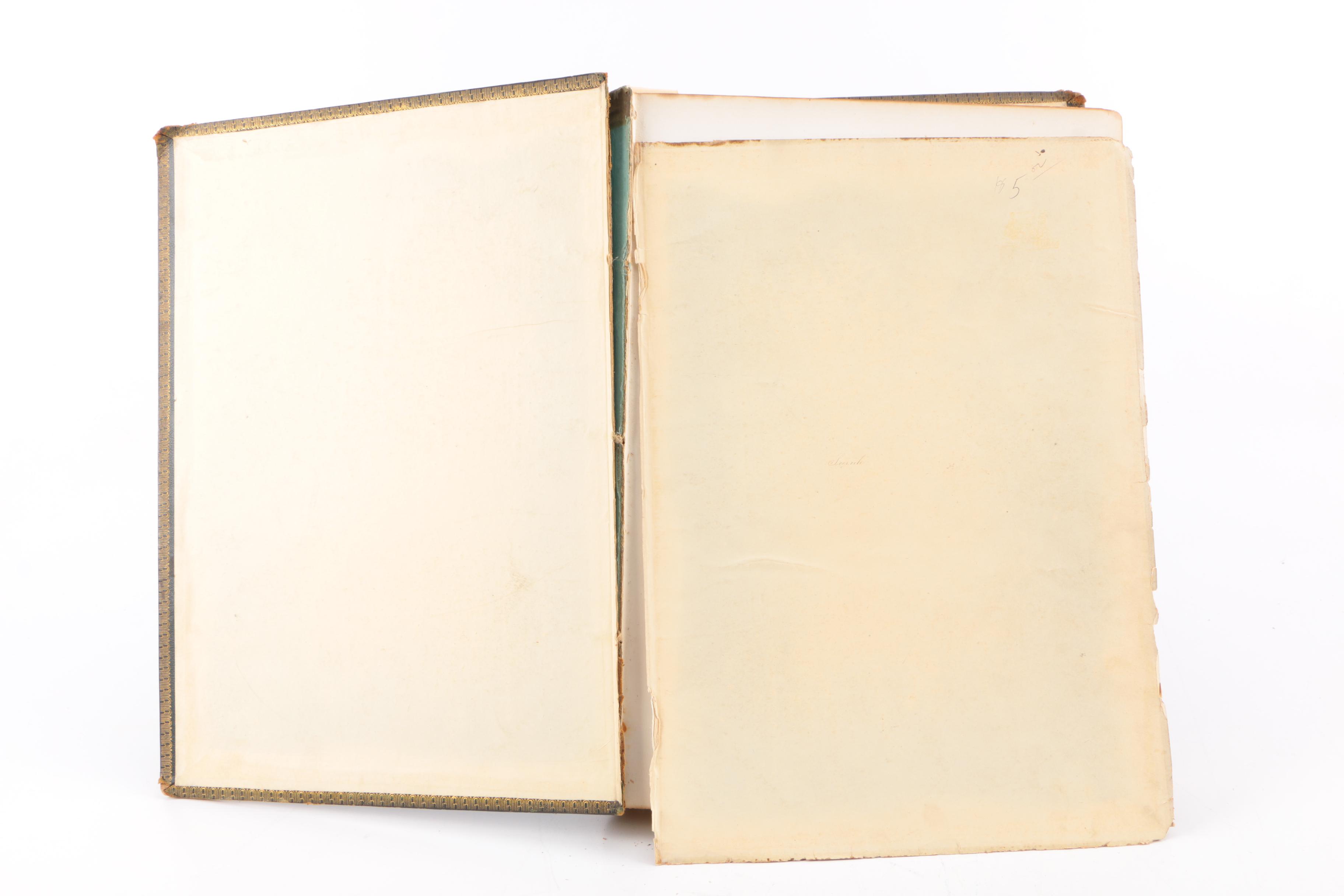 Antique Leatherbound "Italy: Classical, Historical, and Picturesque"