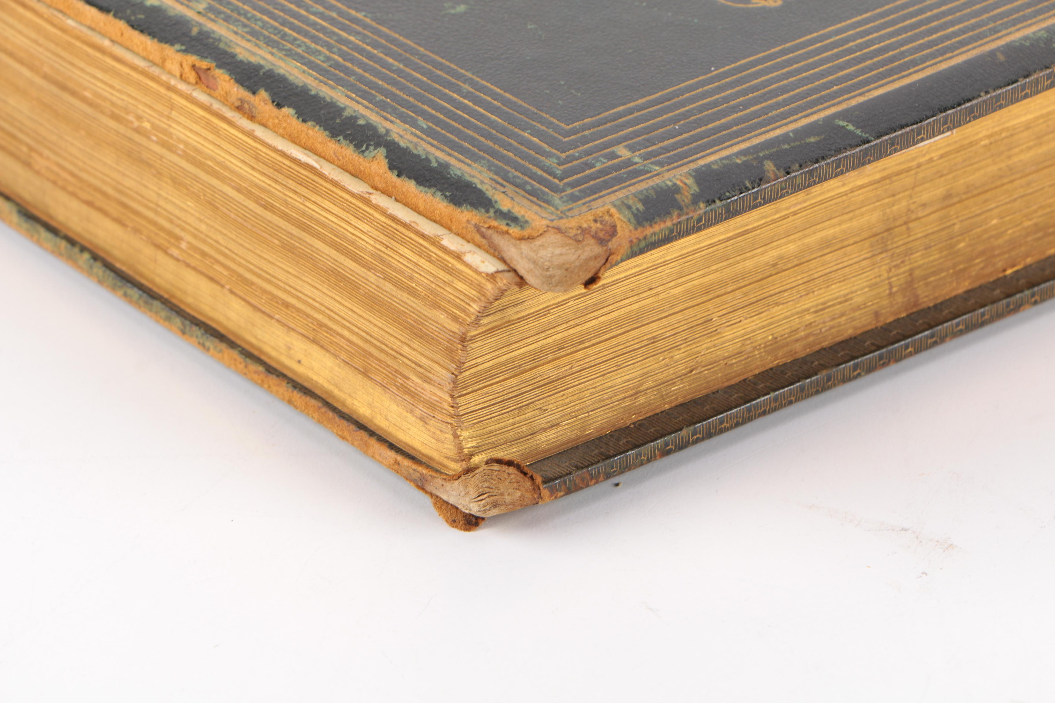 Antique Leatherbound "Italy: Classical, Historical, and Picturesque"