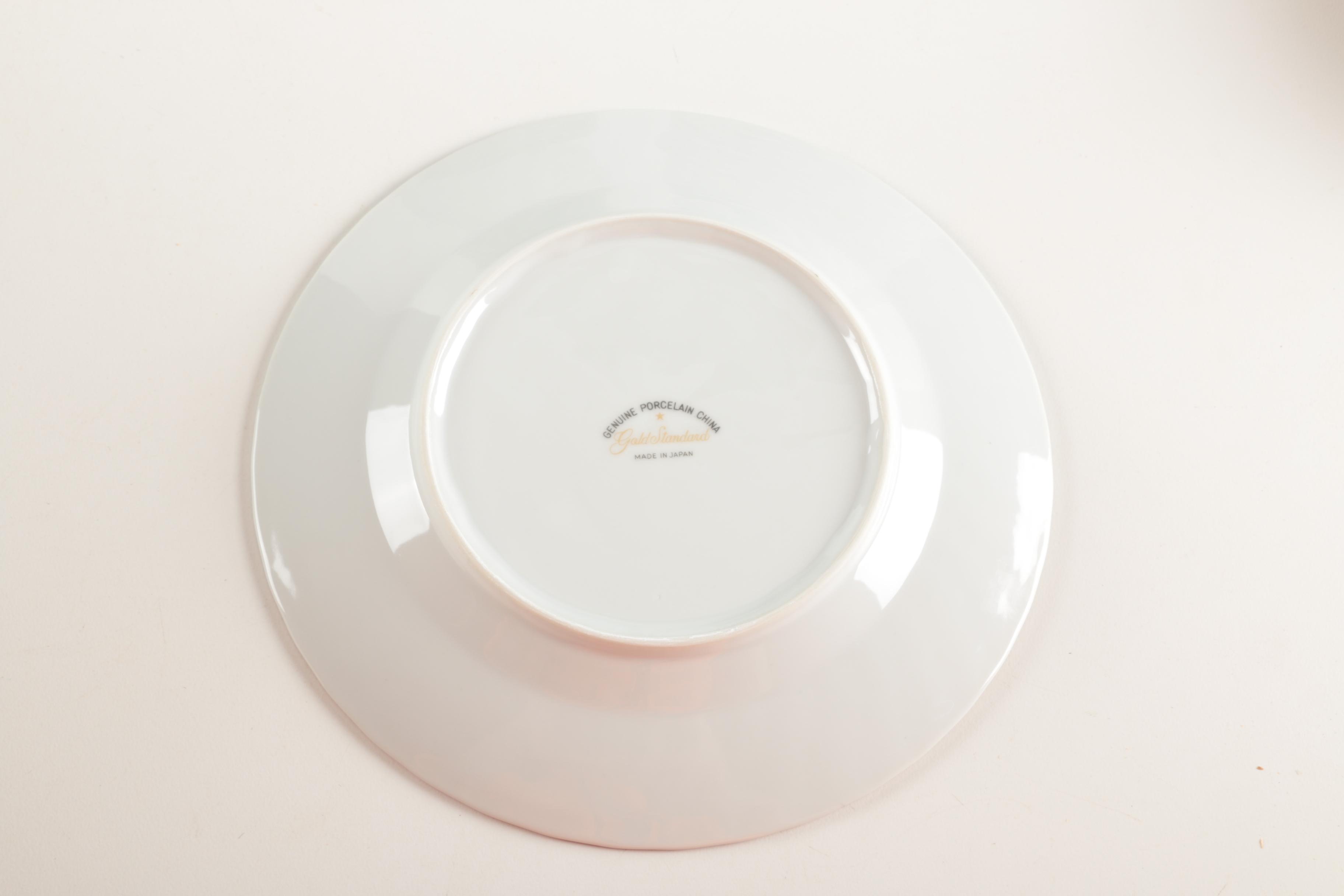 Gold Standard Porcelain China Tableware