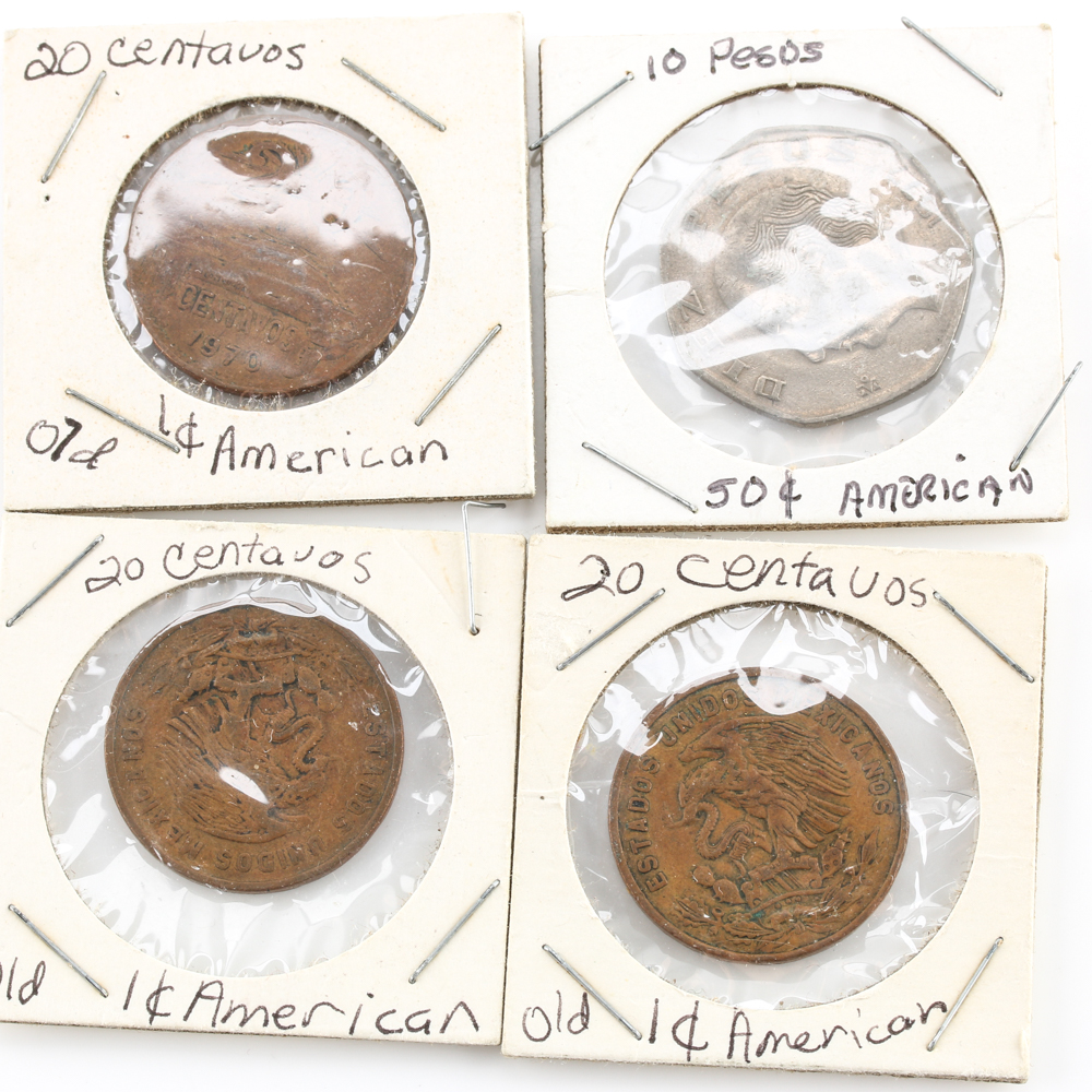Vintage Mexican Coinage