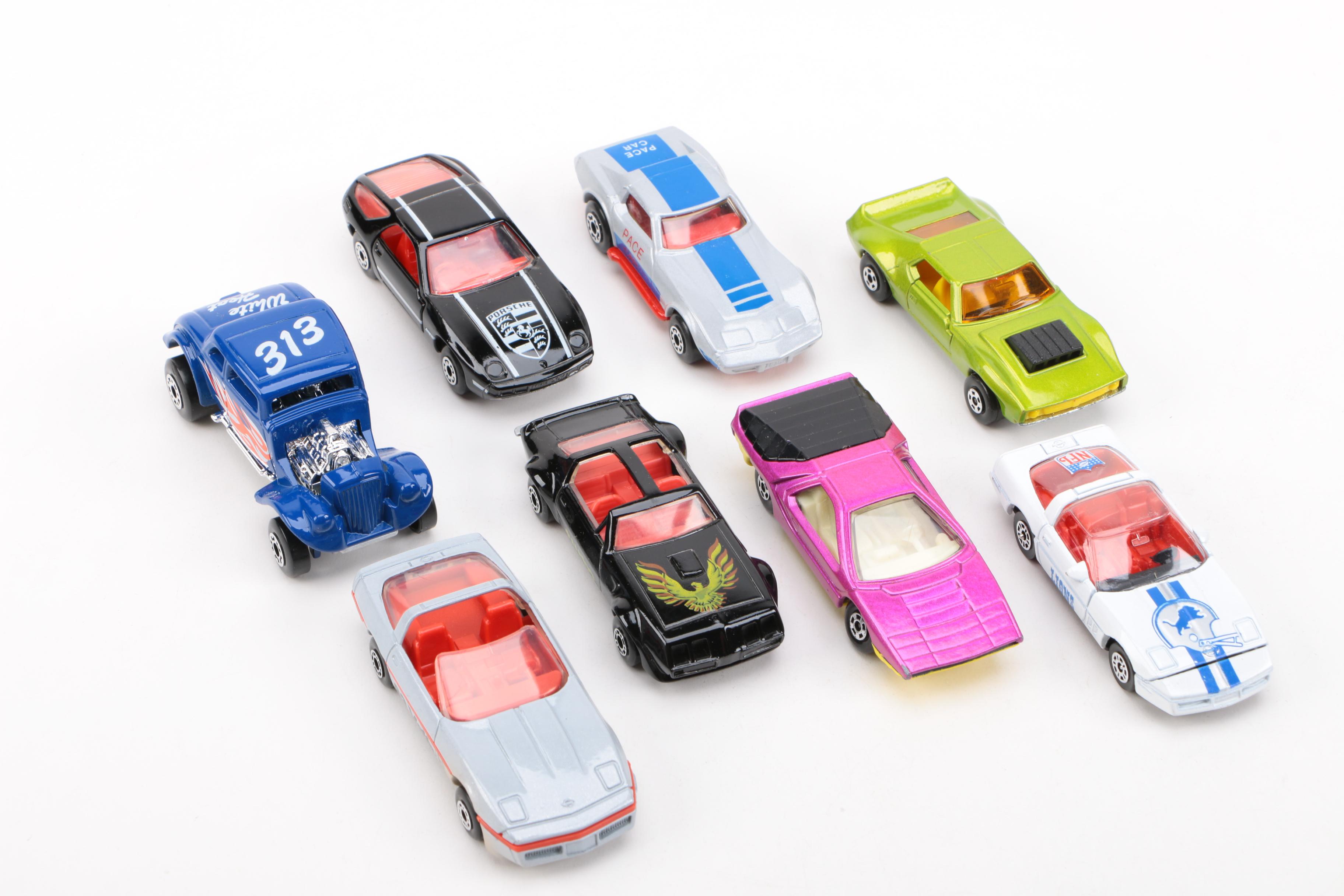 Collection of Hot Wheels and Matchbox Cars