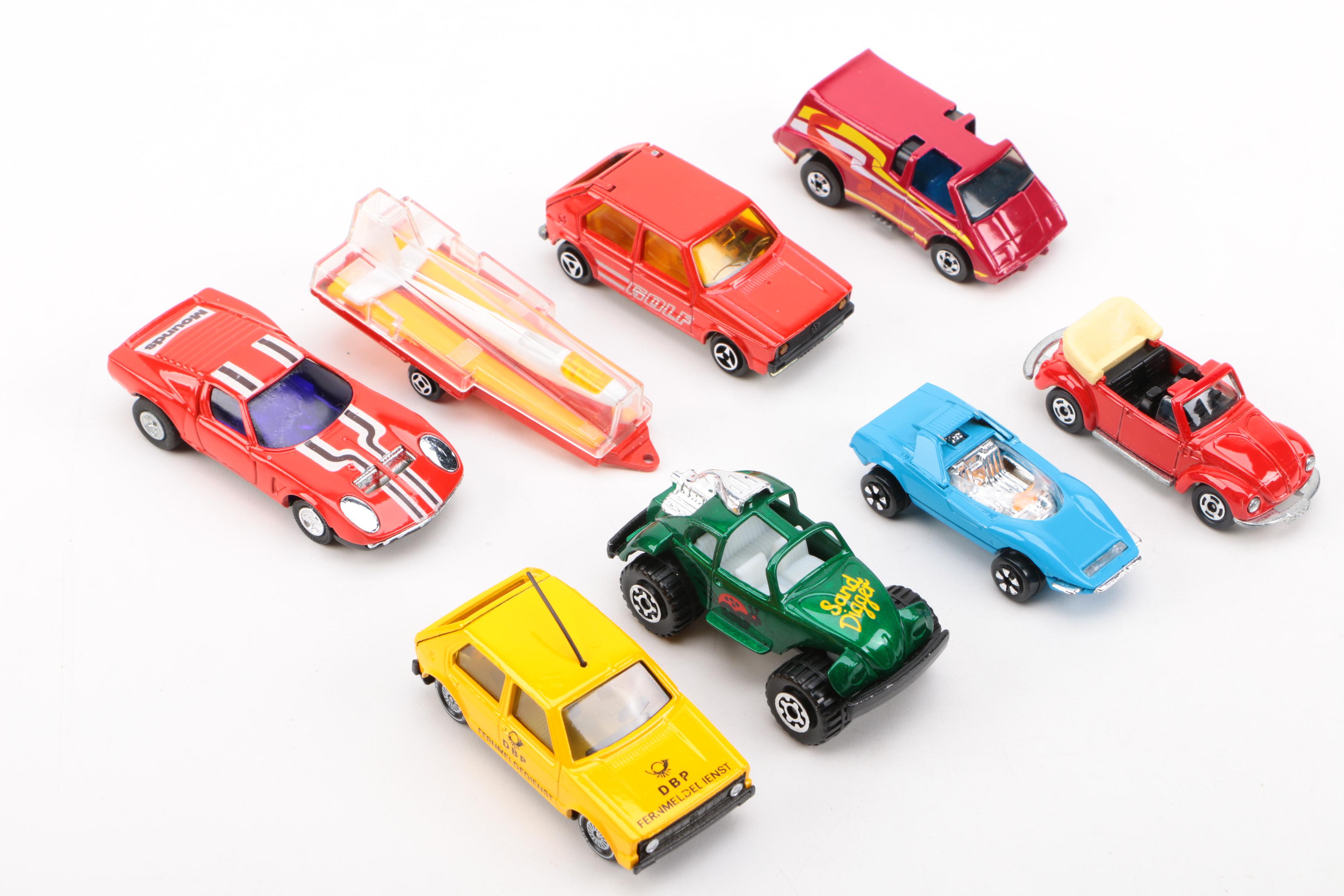 Collection of Hot Wheels and Matchbox Cars