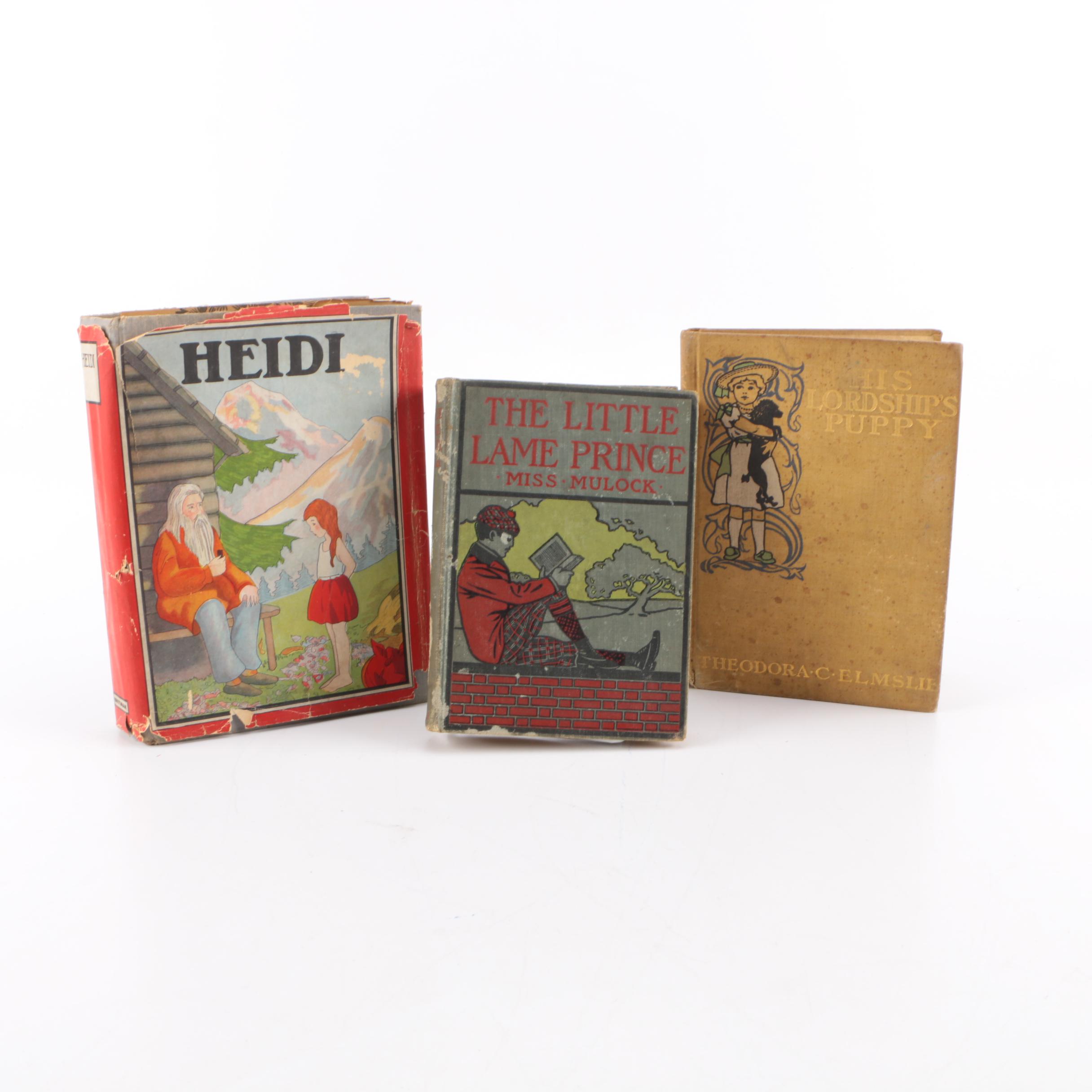 Antique Fictional Books