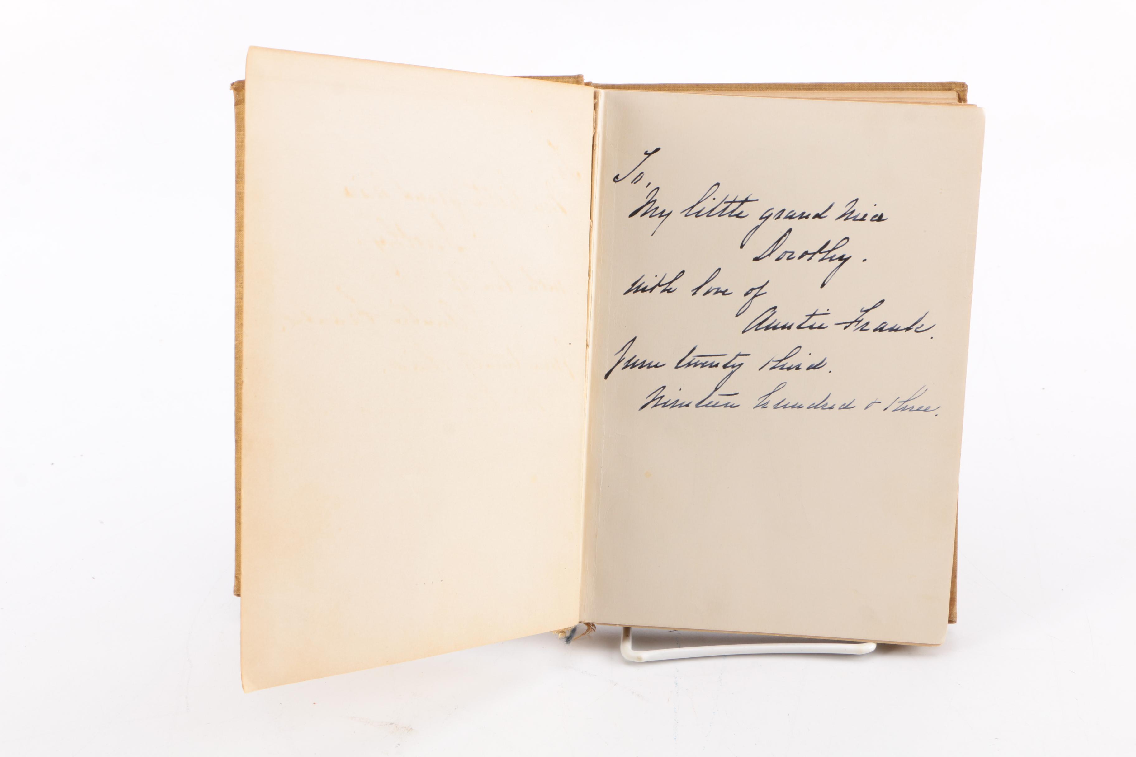 Antique Fictional Books