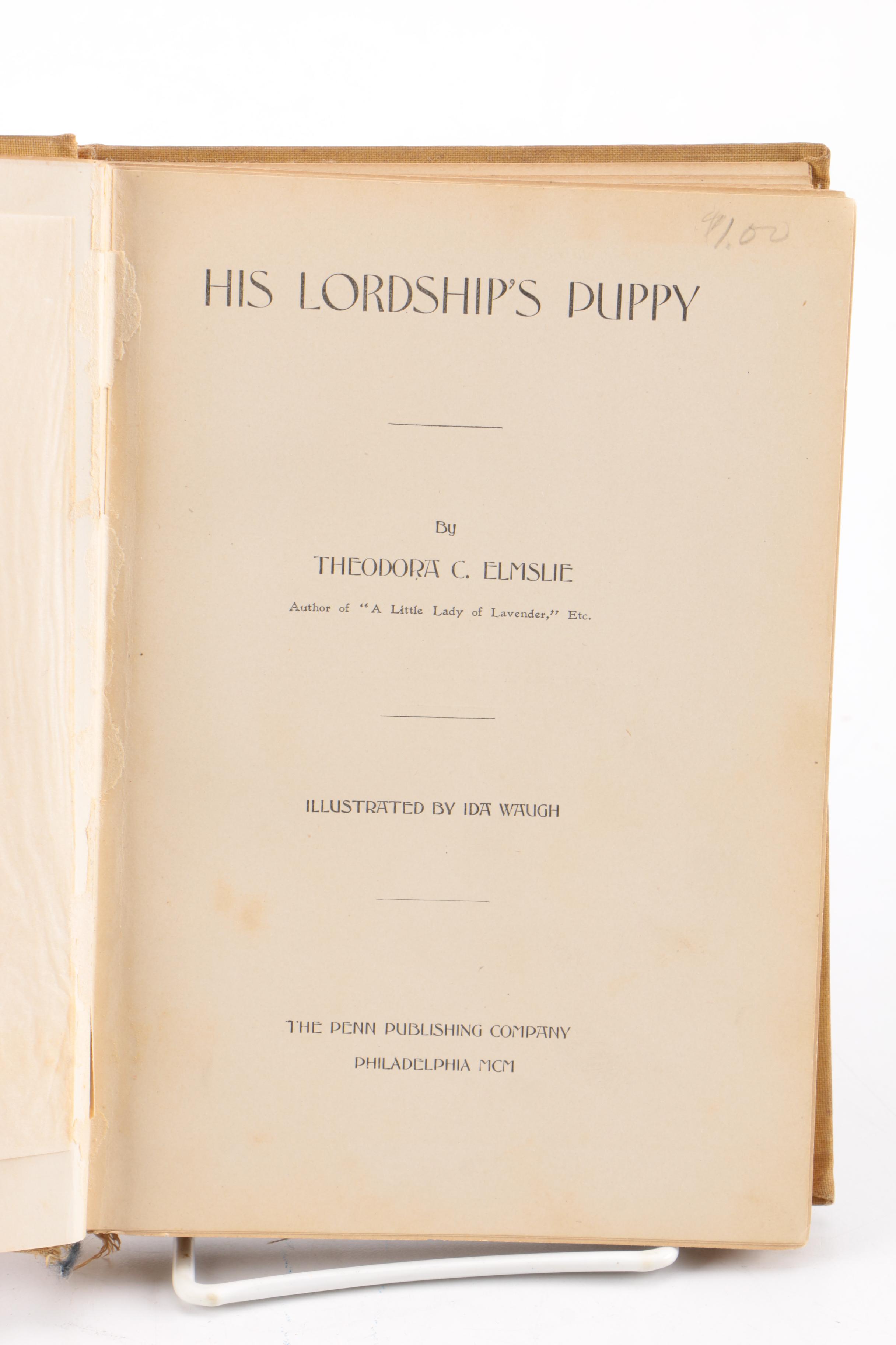 Antique Fictional Books