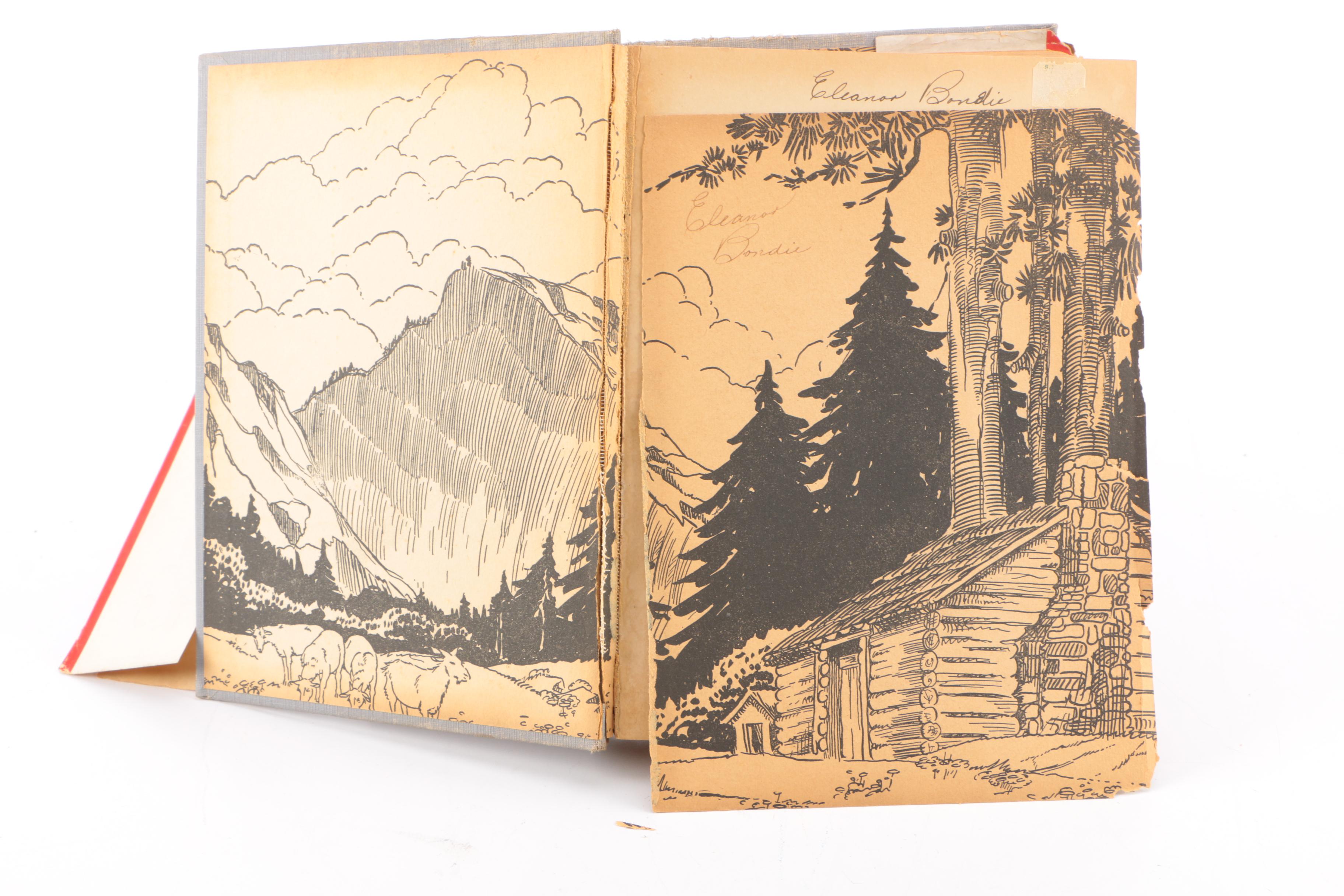 Antique Fictional Books