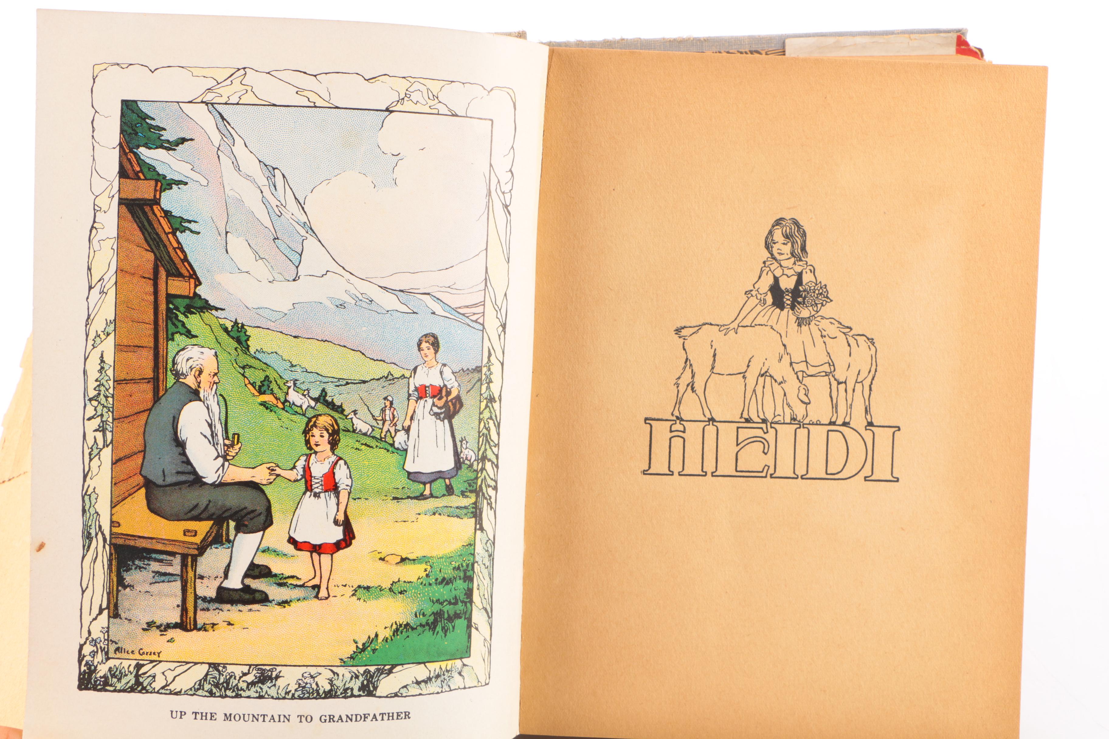 Antique Fictional Books