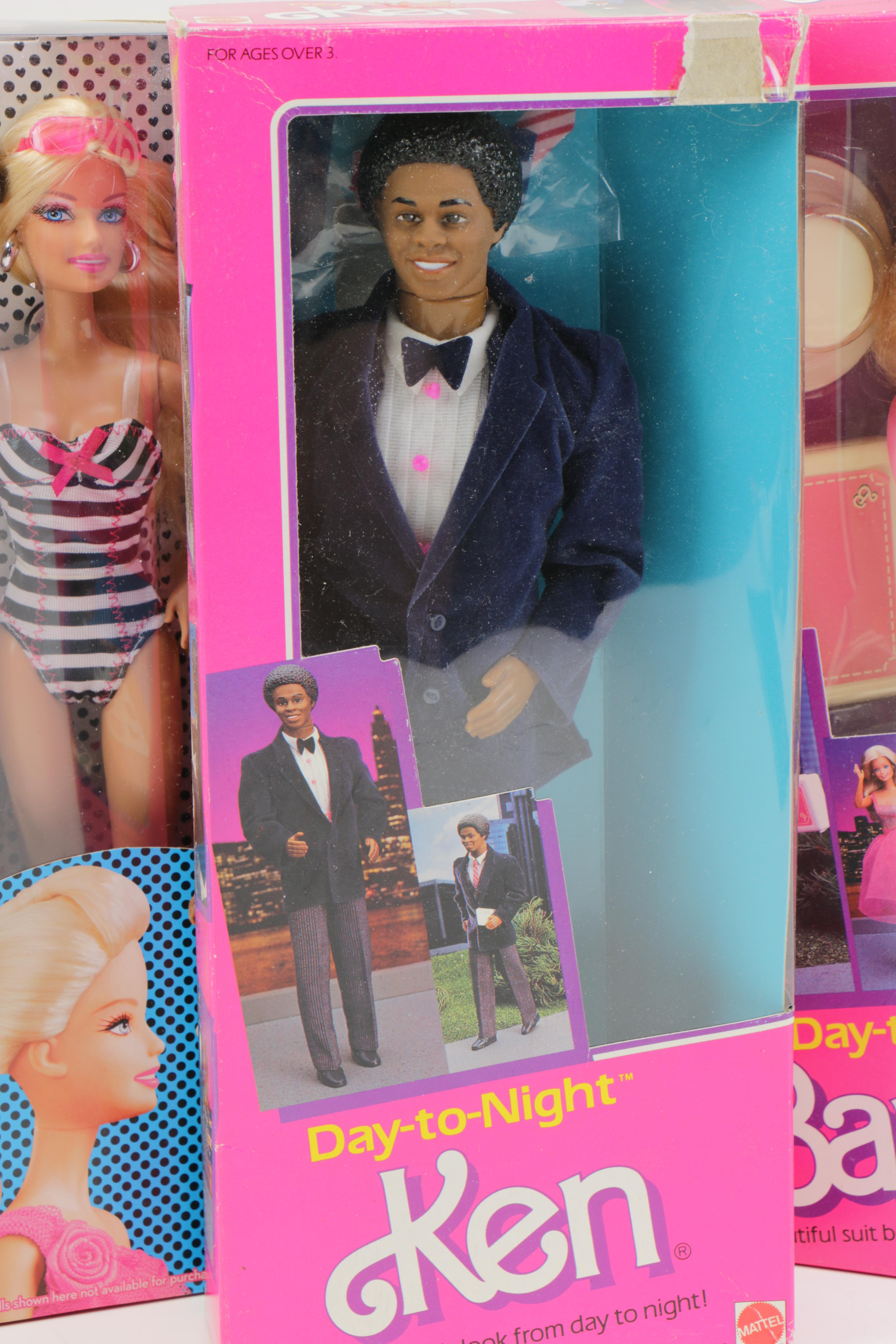 Assortment of Barbie Dolls Including "She Said Yes!"