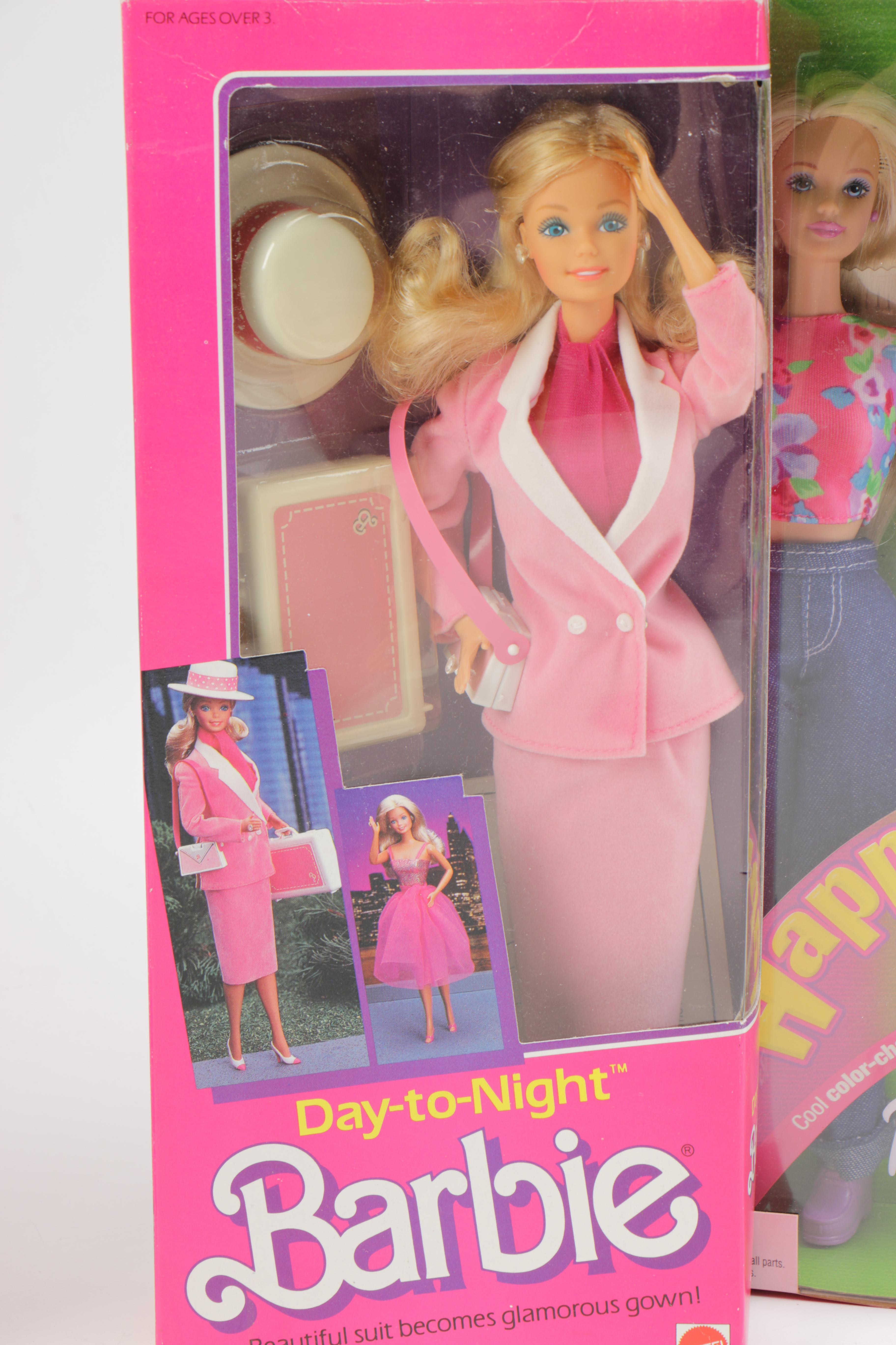 Assortment of Barbie Dolls Including "She Said Yes!"