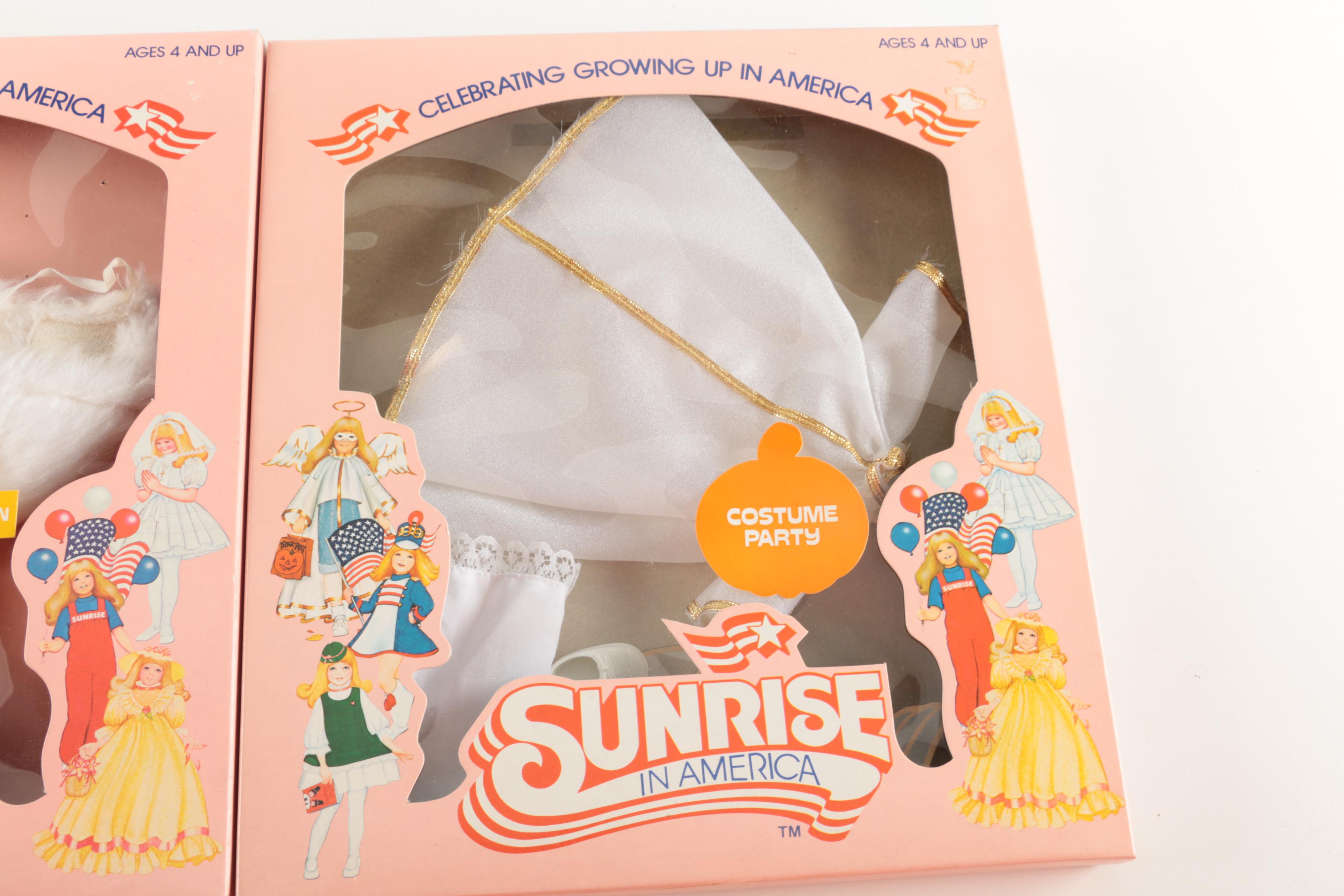 Doll Collection Featuring "Sunrise in America" and Shirley Temple