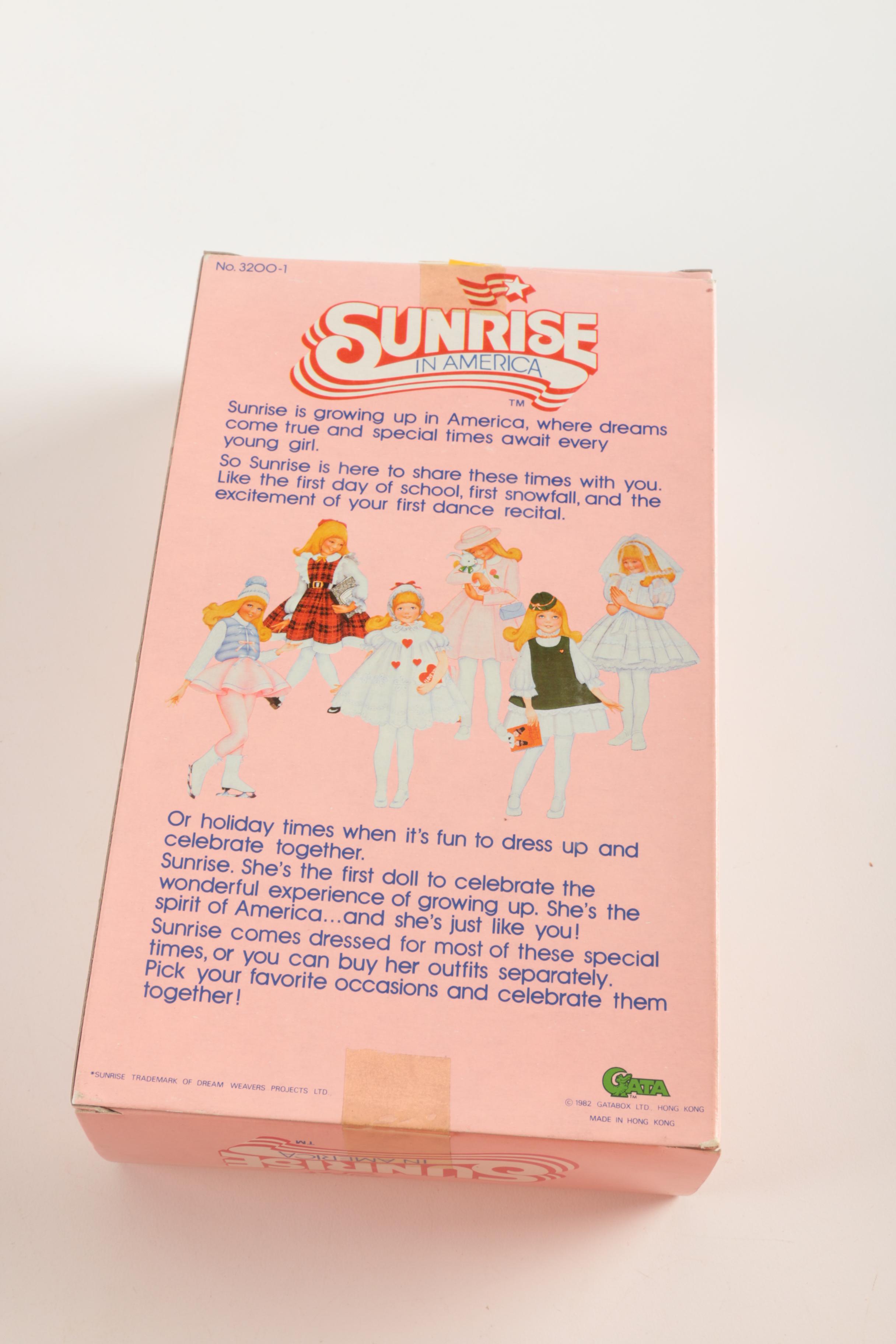 Doll Collection Featuring "Sunrise in America" and Shirley Temple