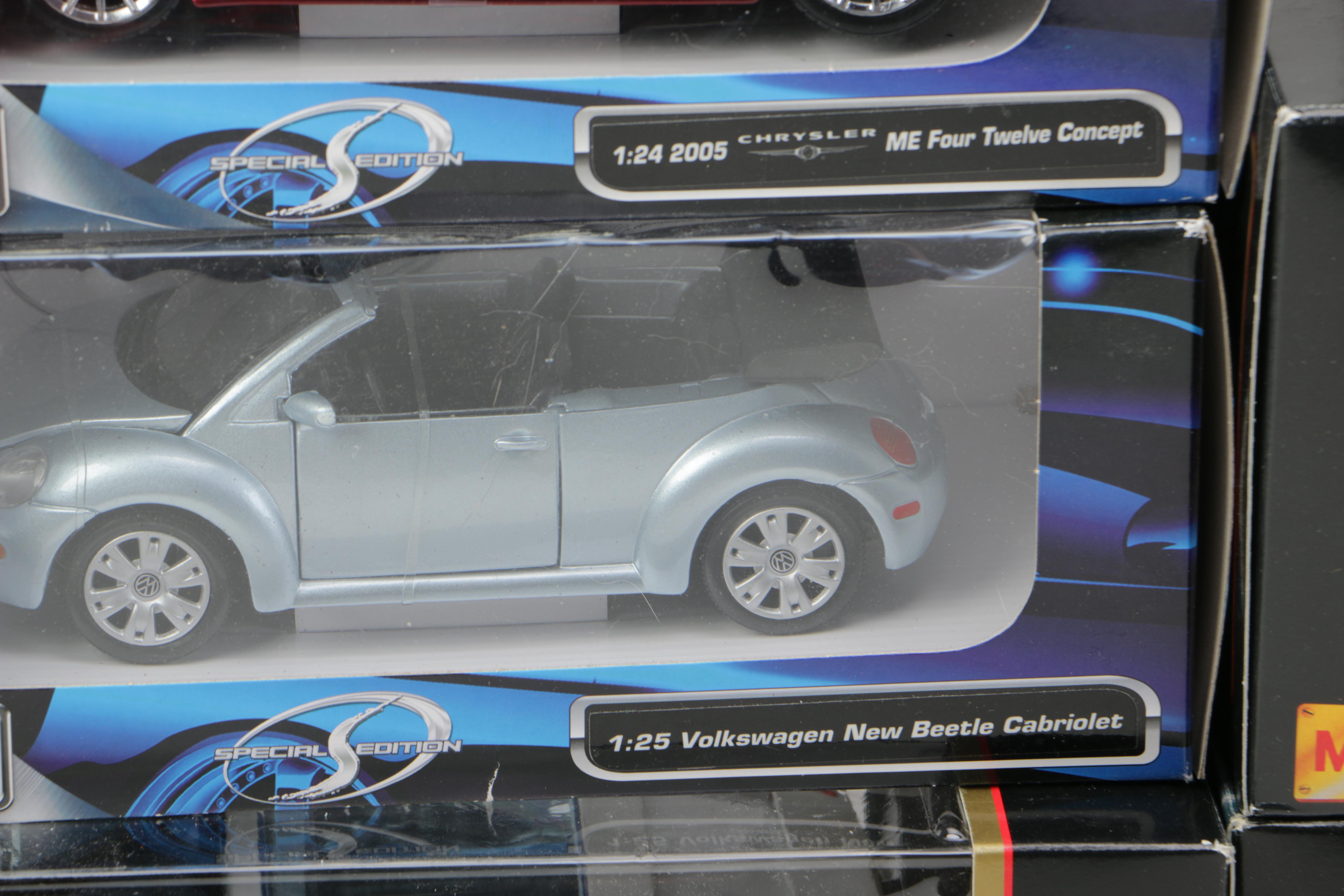 Maisto Die-Cast Cars in Boxes