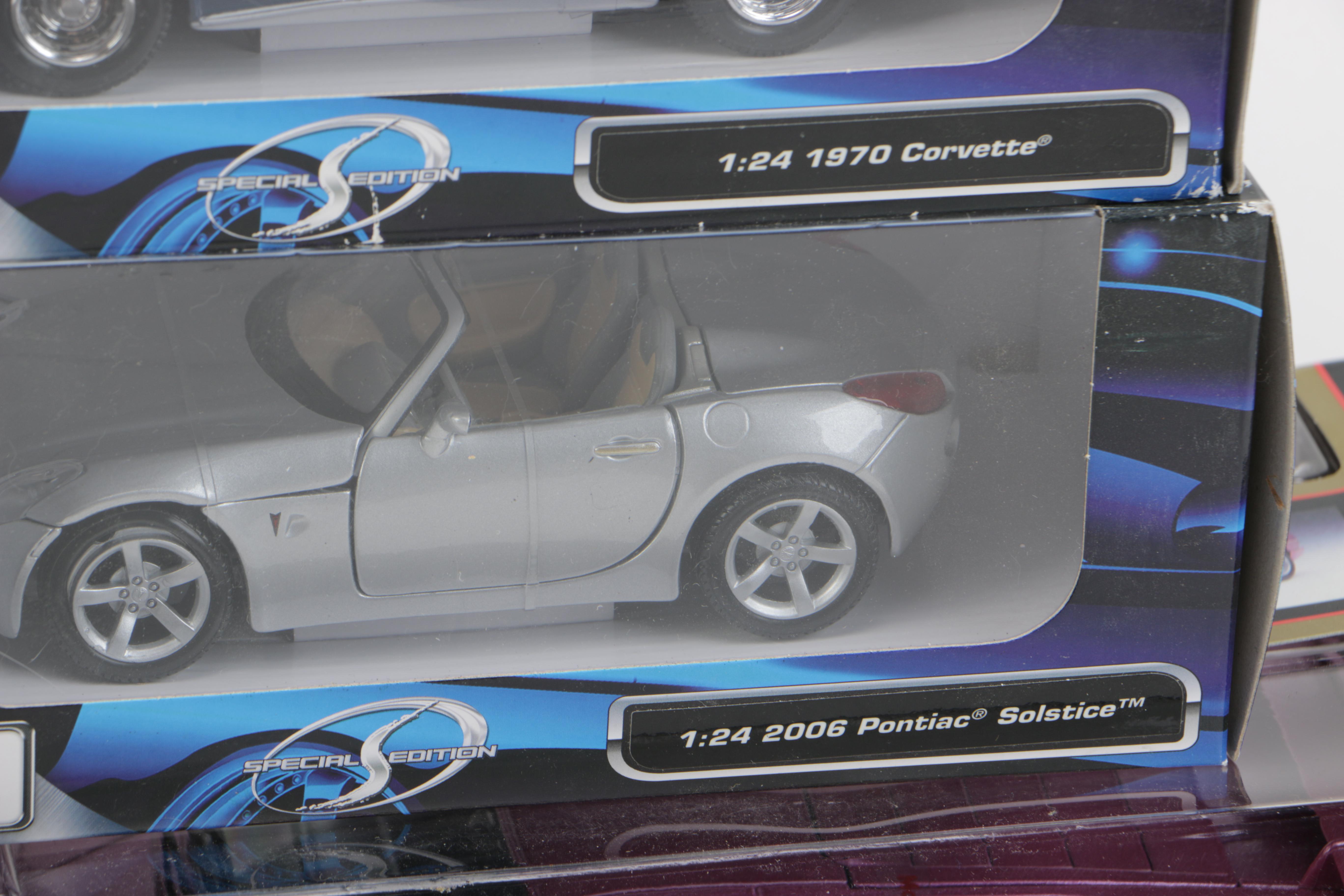 Maisto Die-Cast Cars in Boxes