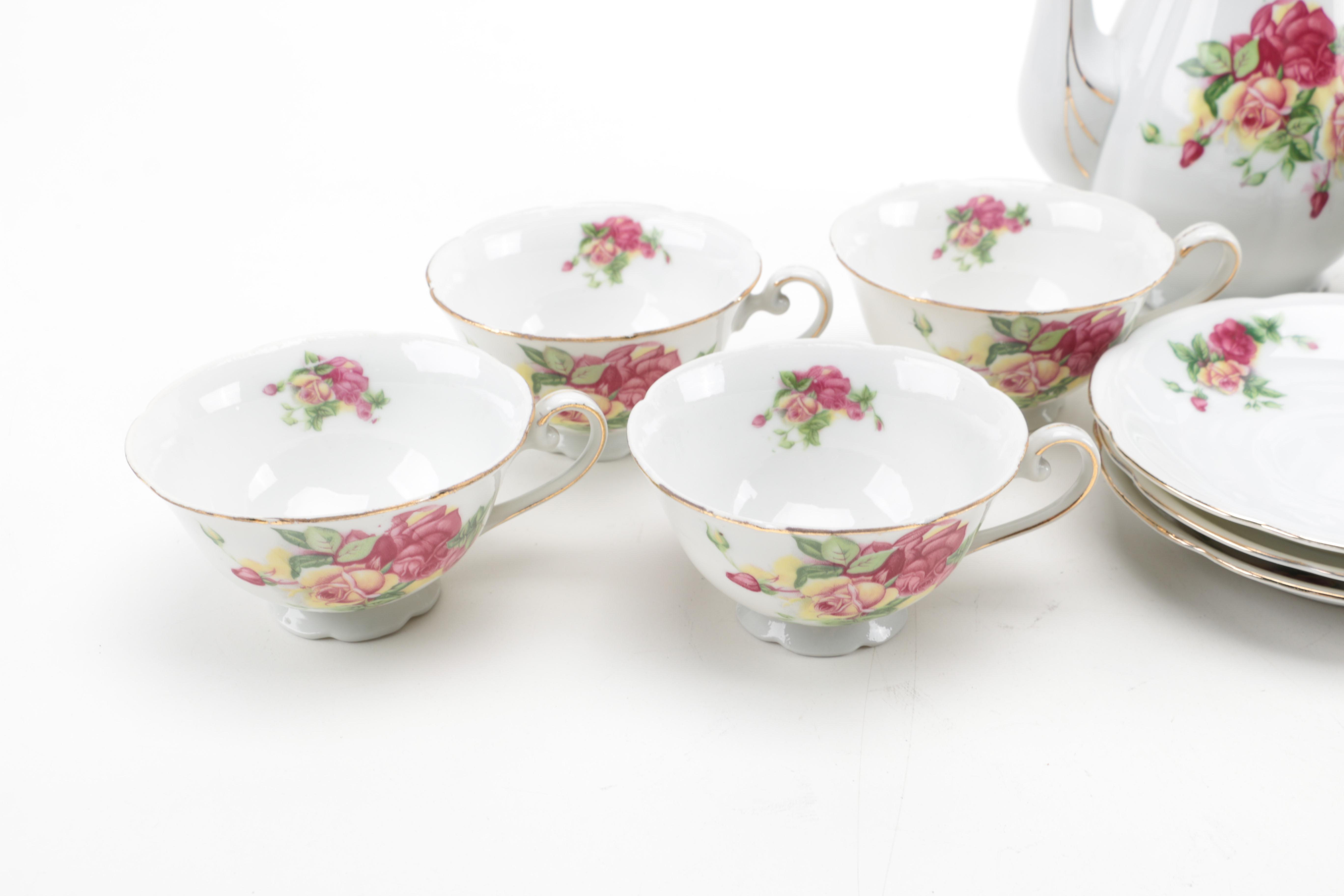 Japanese Porcelain Tea Set