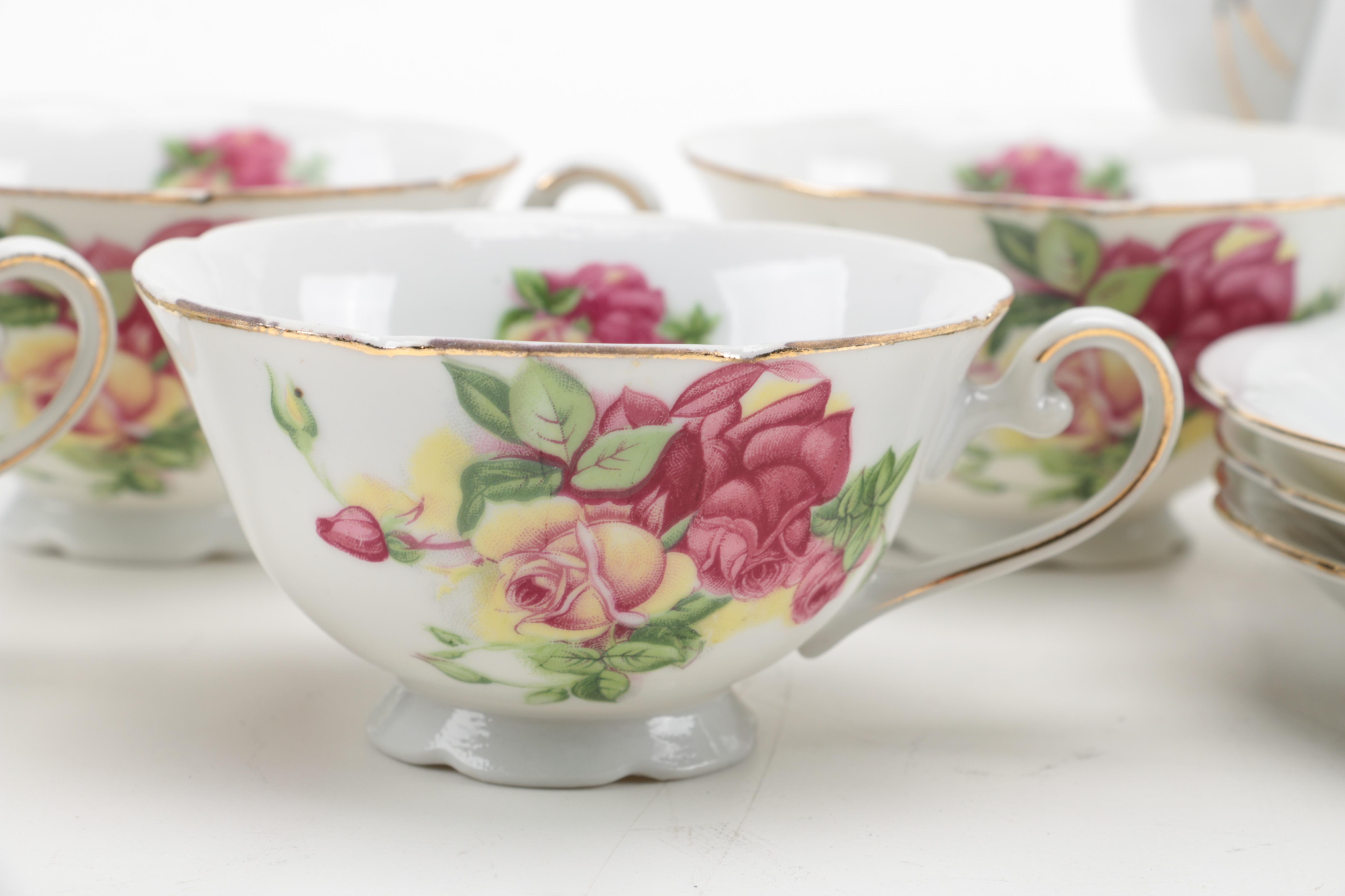 Japanese Porcelain Tea Set