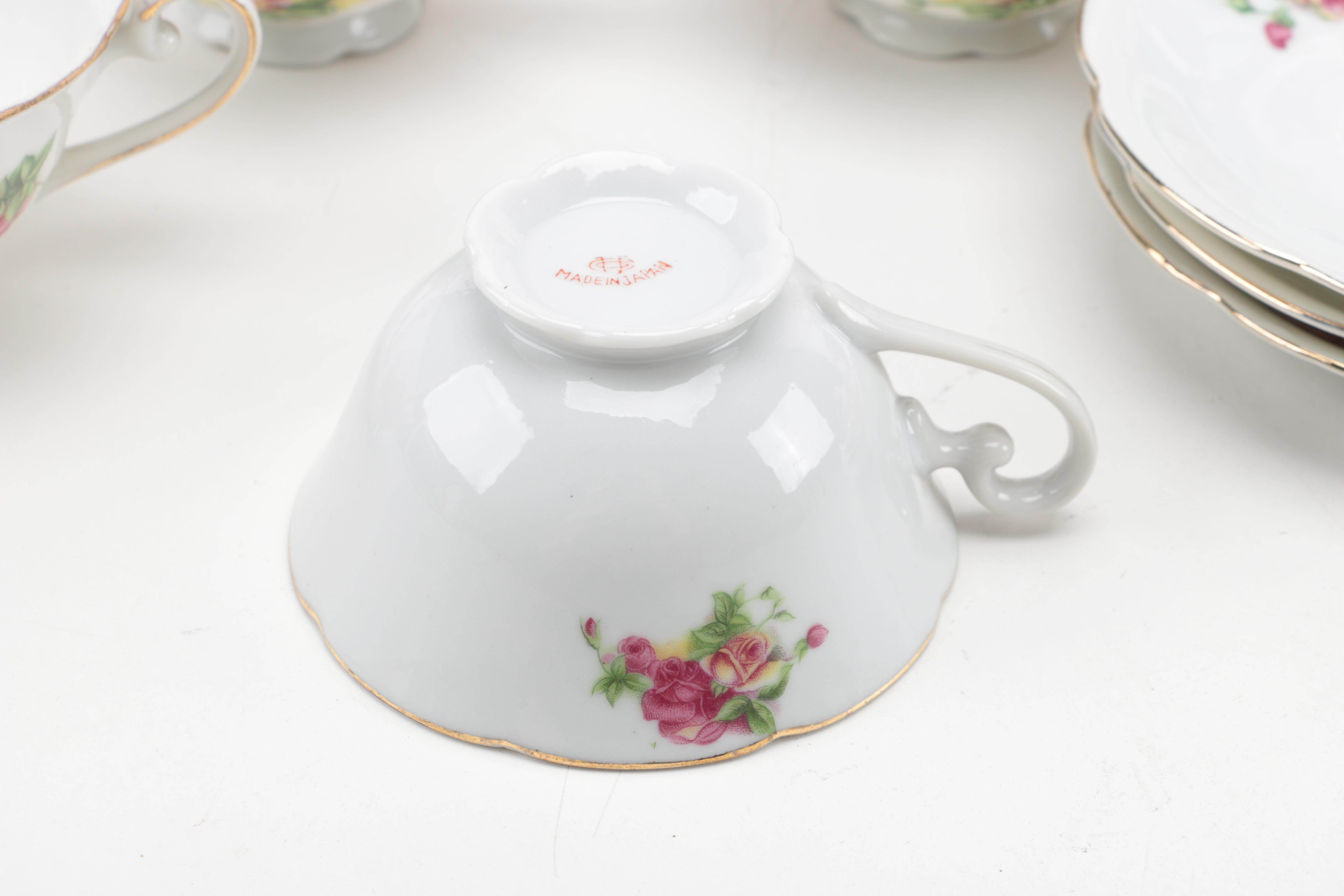 Japanese Porcelain Tea Set