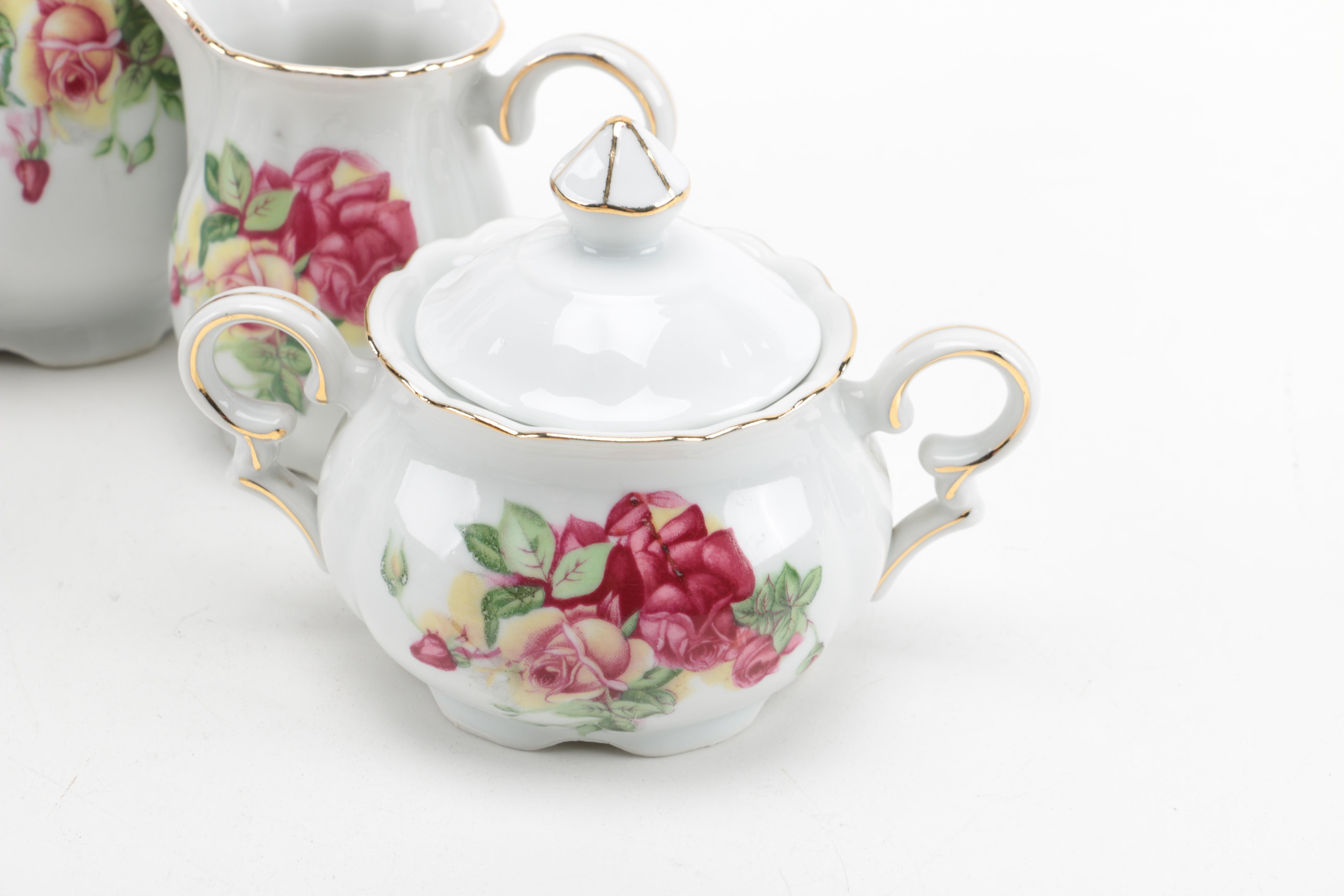 Japanese Porcelain Tea Set