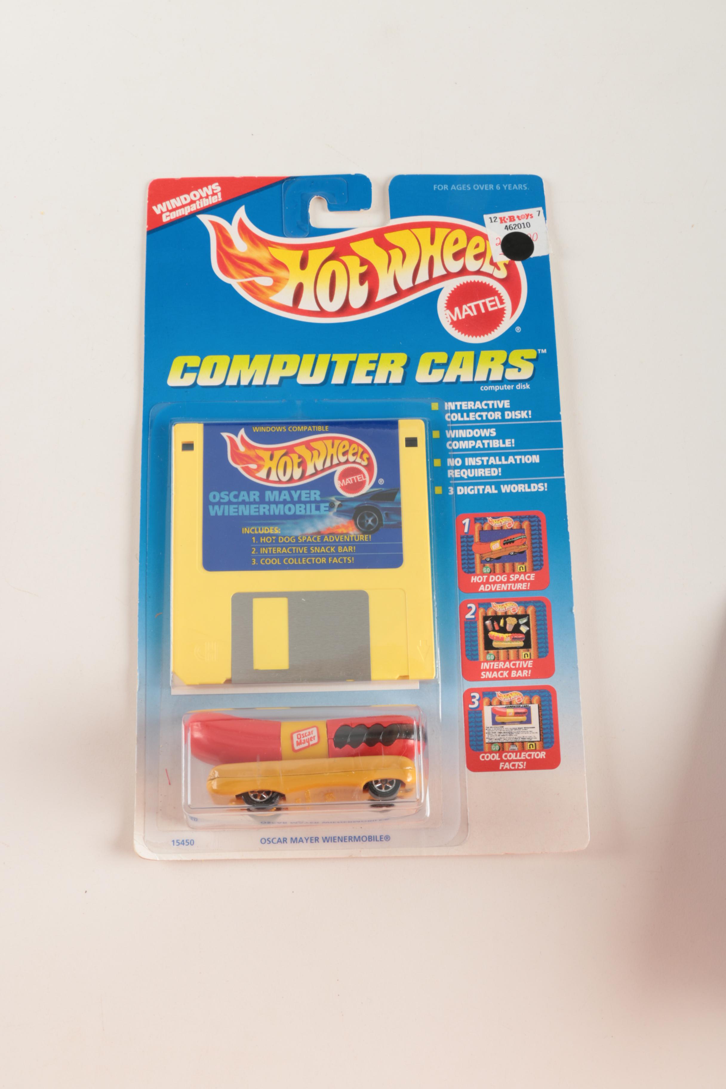 Candy-Themed Hot Wheels with Blimp and Oscar Meyer Weiner-Mobile