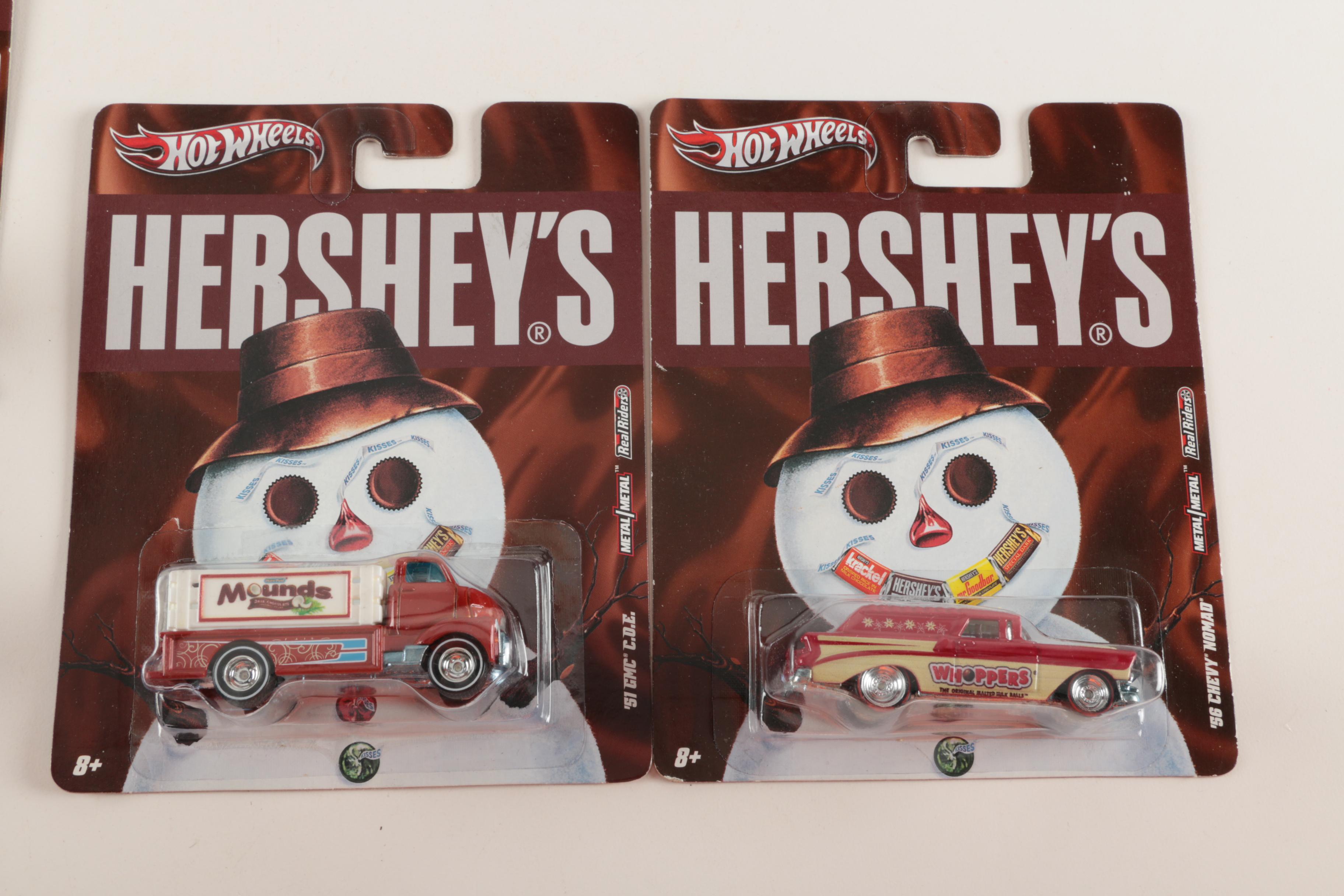 Candy-Themed Hot Wheels with Blimp and Oscar Meyer Weiner-Mobile