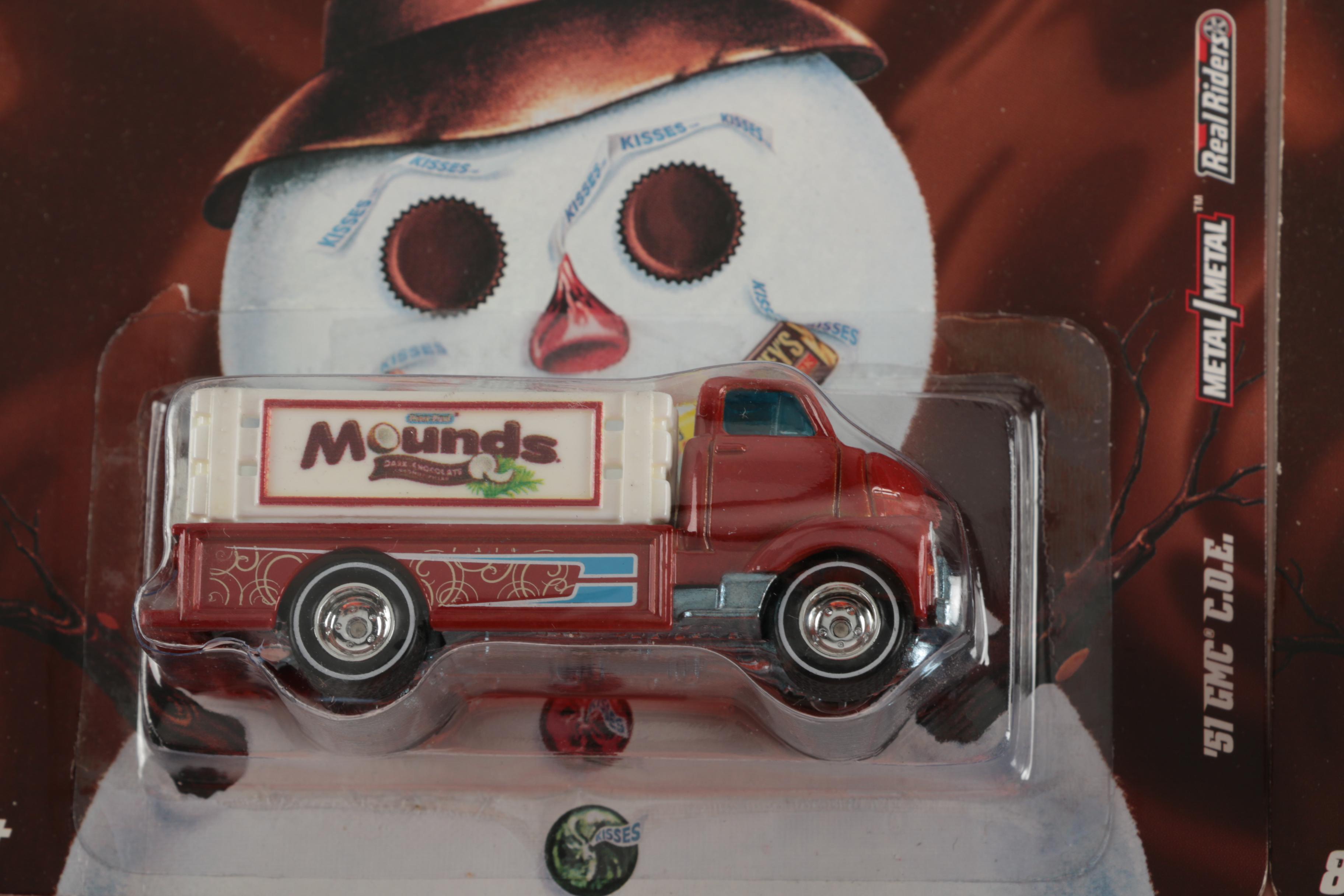 Candy-Themed Hot Wheels with Blimp and Oscar Meyer Weiner-Mobile