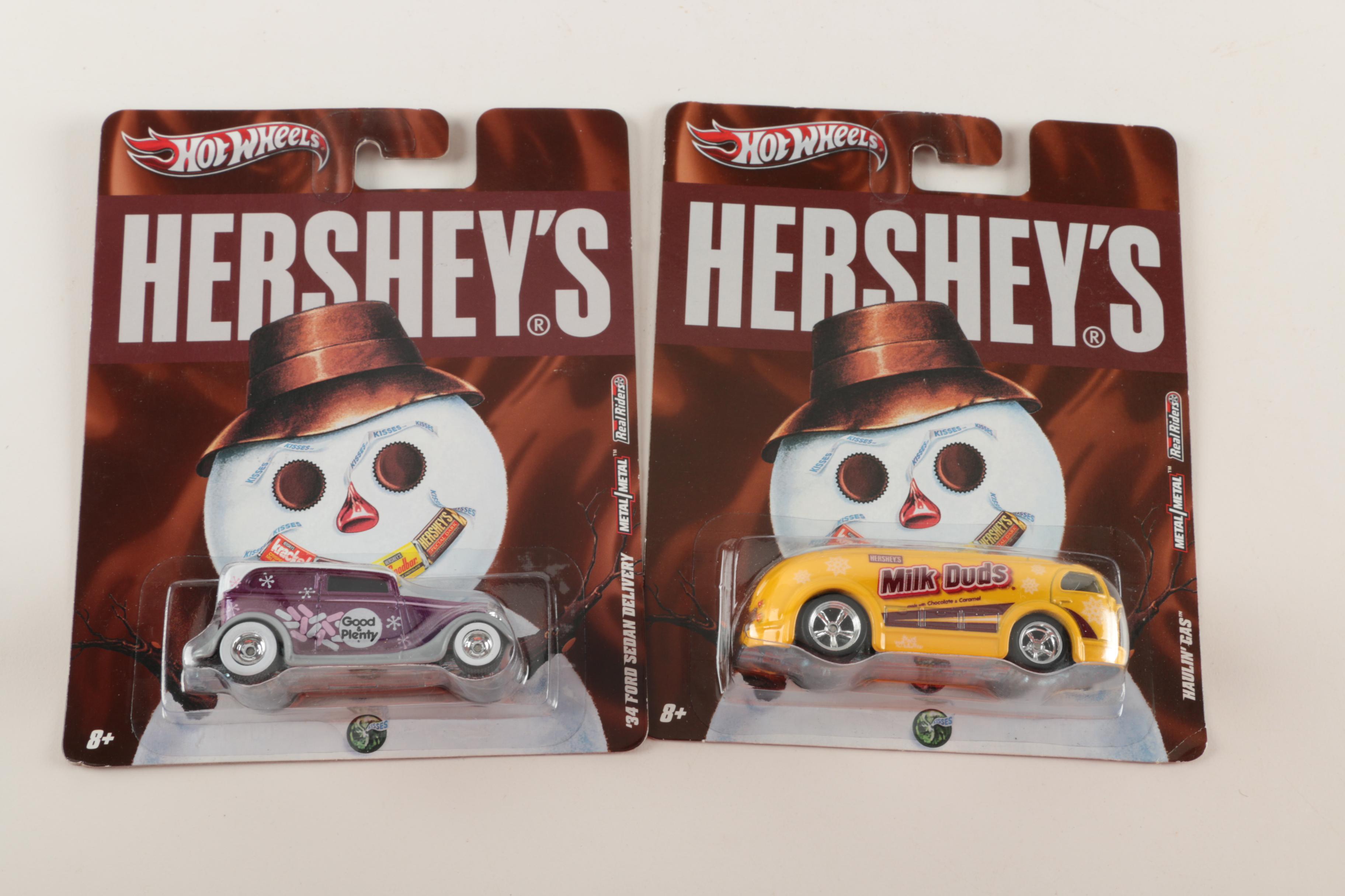 Candy-Themed Hot Wheels with Blimp and Oscar Meyer Weiner-Mobile