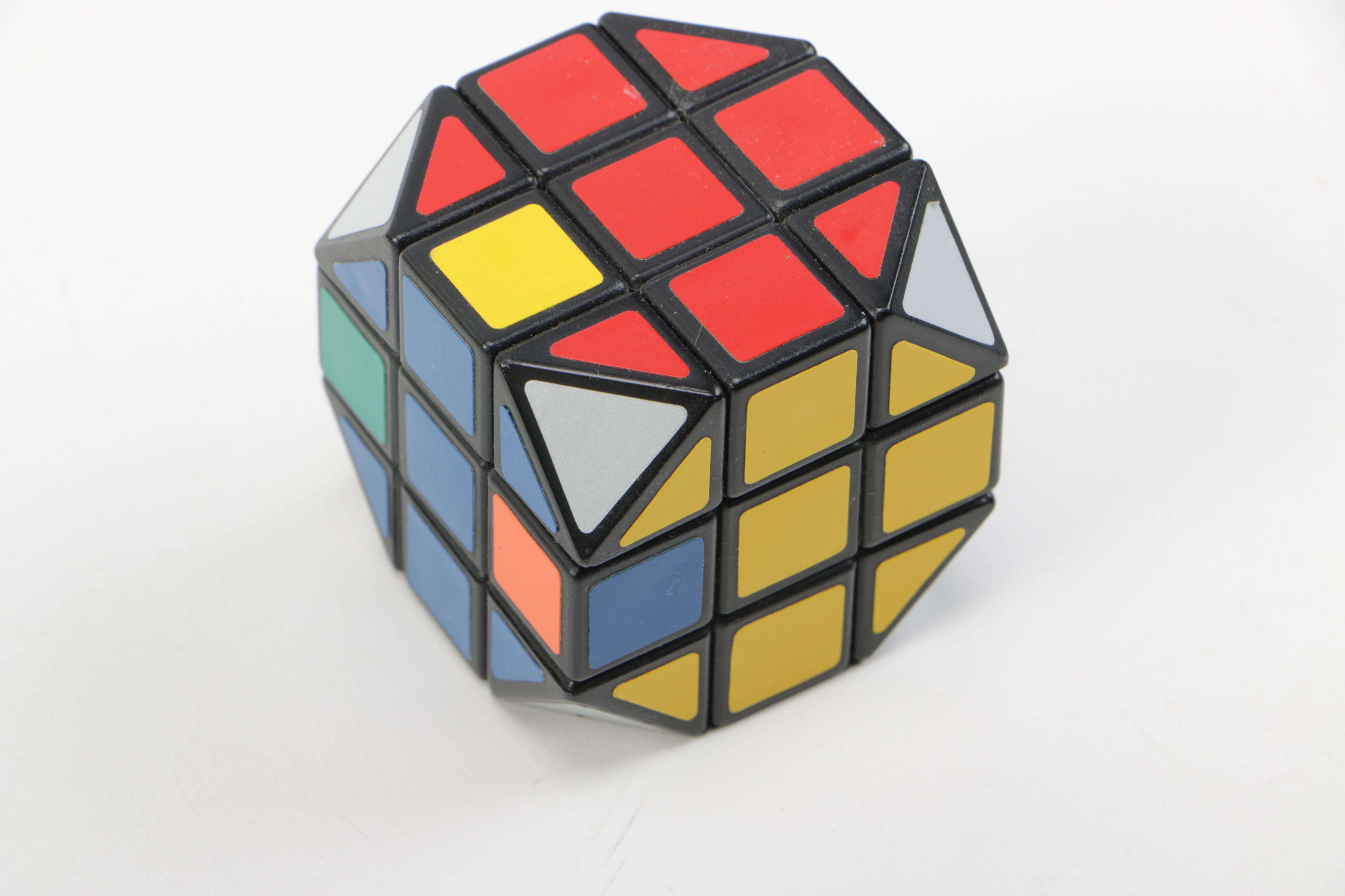 Three Rubik's Cubes
