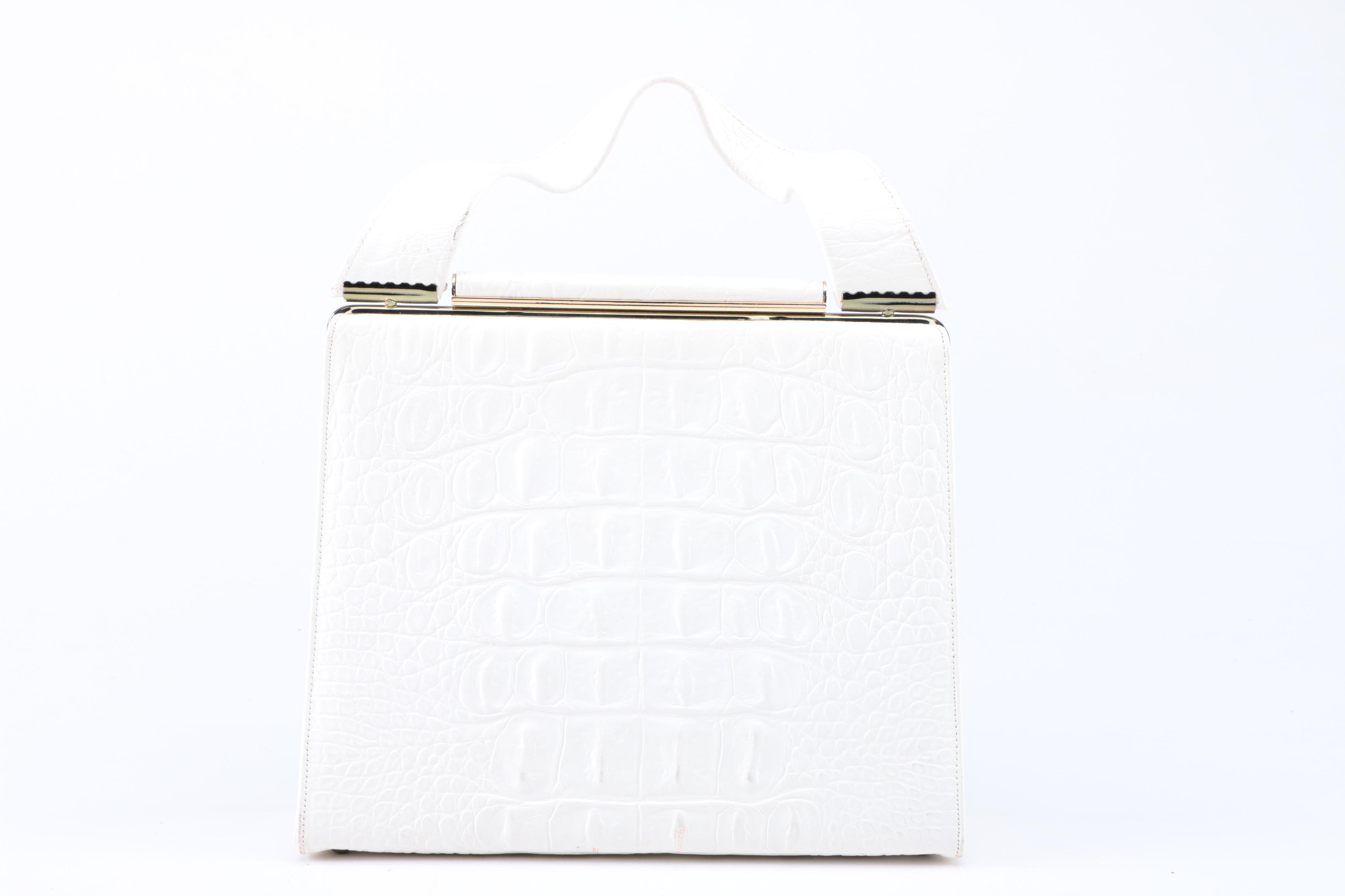 Pair of Alligator Bags Including Caymen