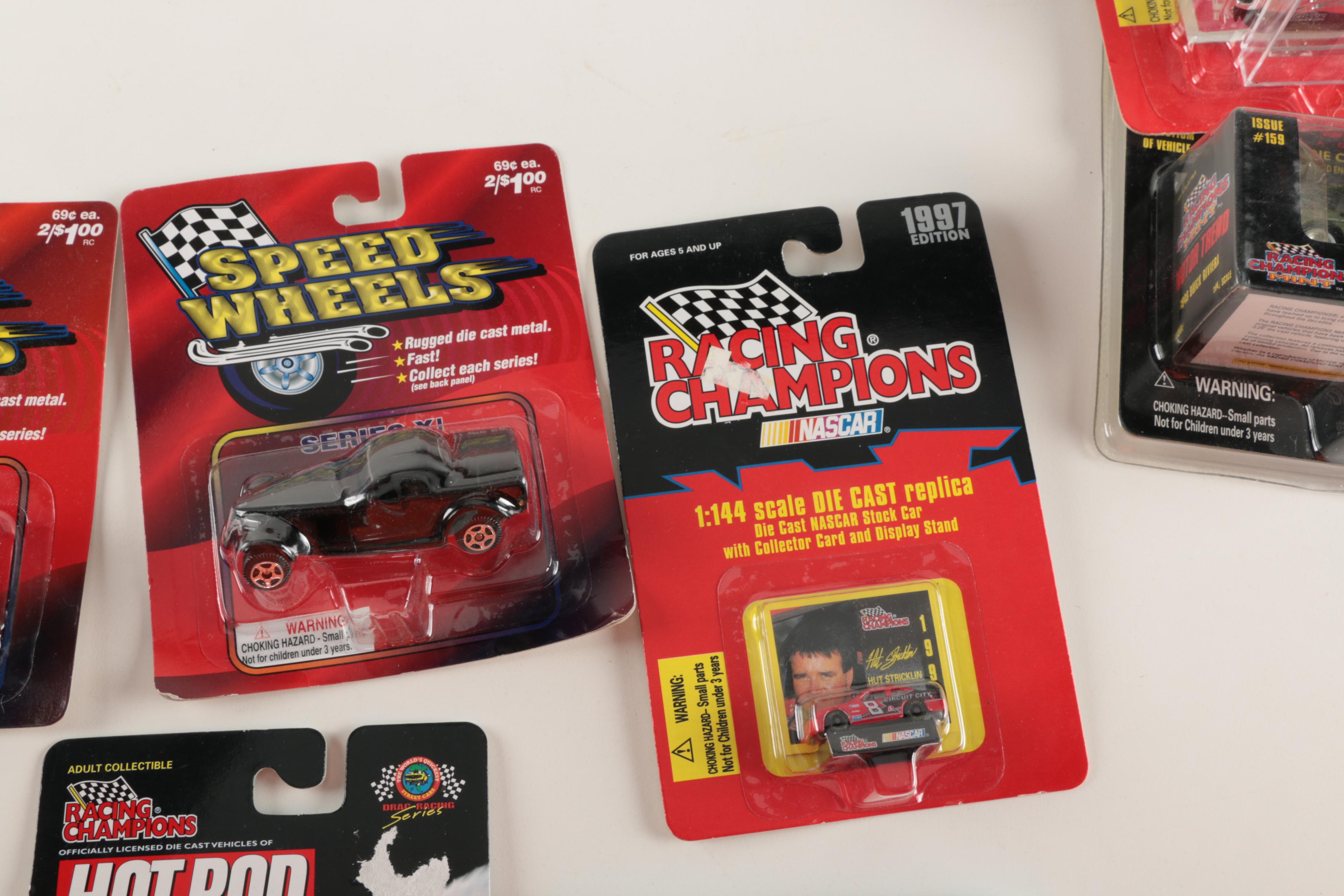 Collection of Die-Cast Cars Including Racing Champions