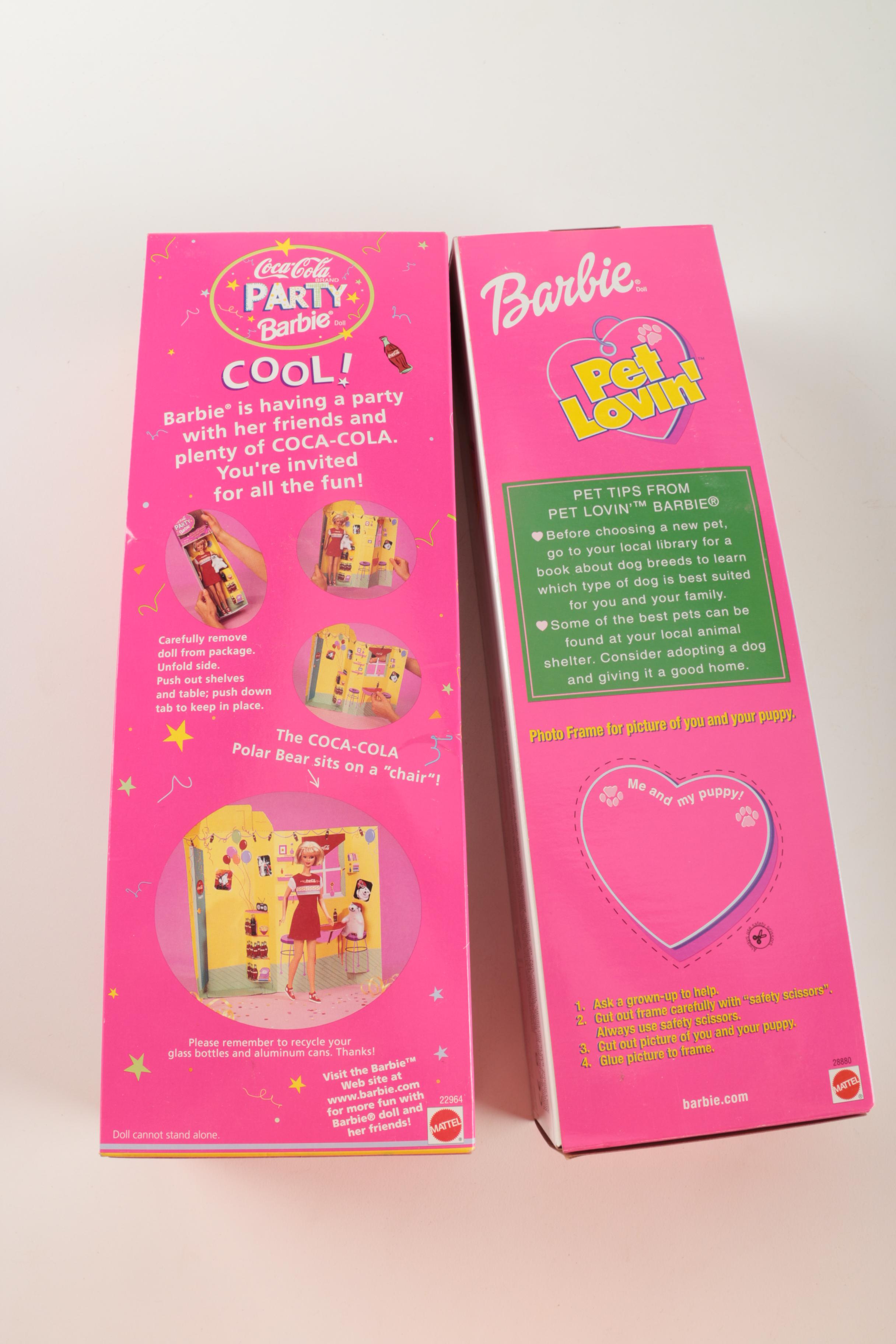 Collection of Barbie Dolls Including "Bead Blast Barbie"