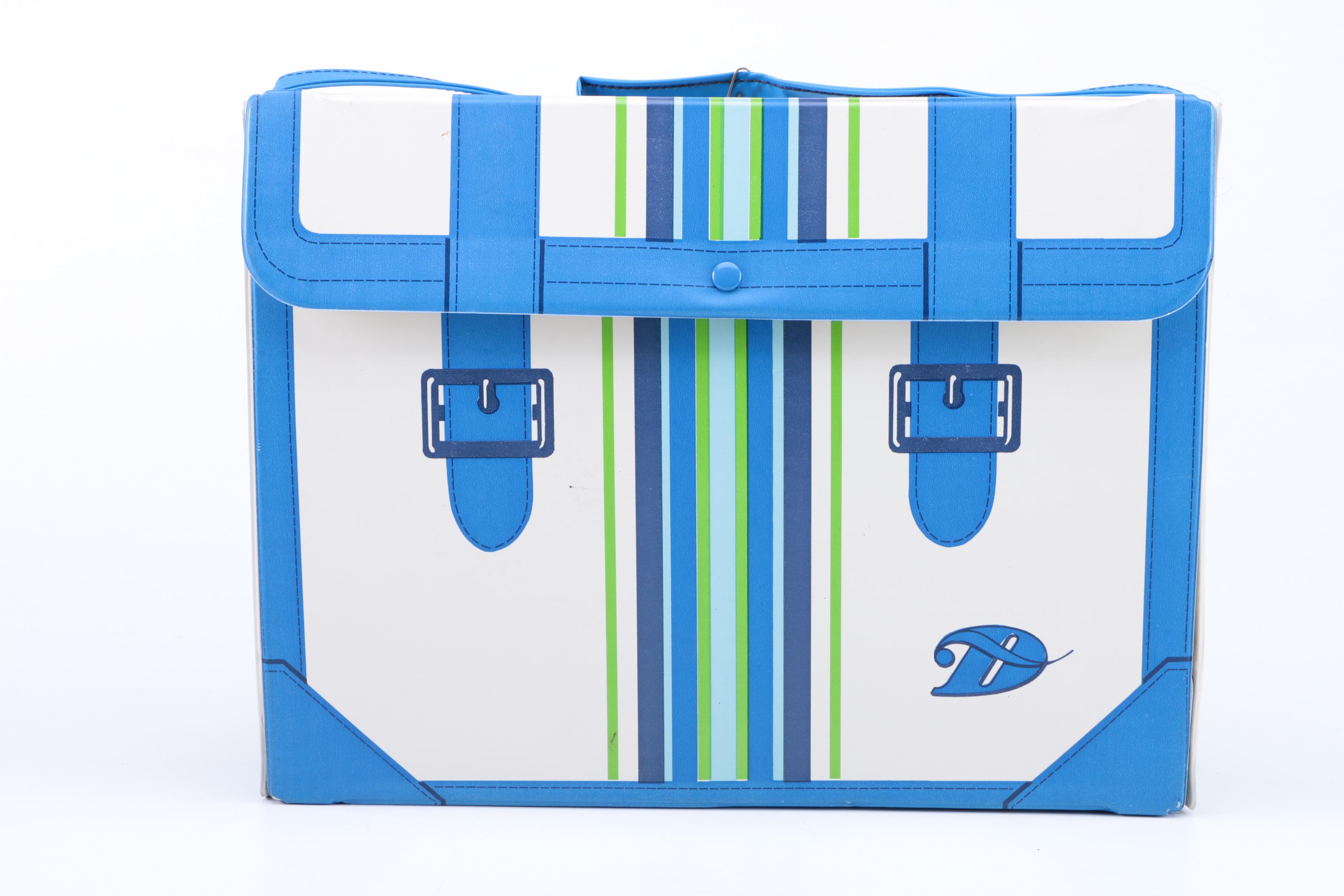 Vintage Doll Carrying Cases with Dolls and Accessories