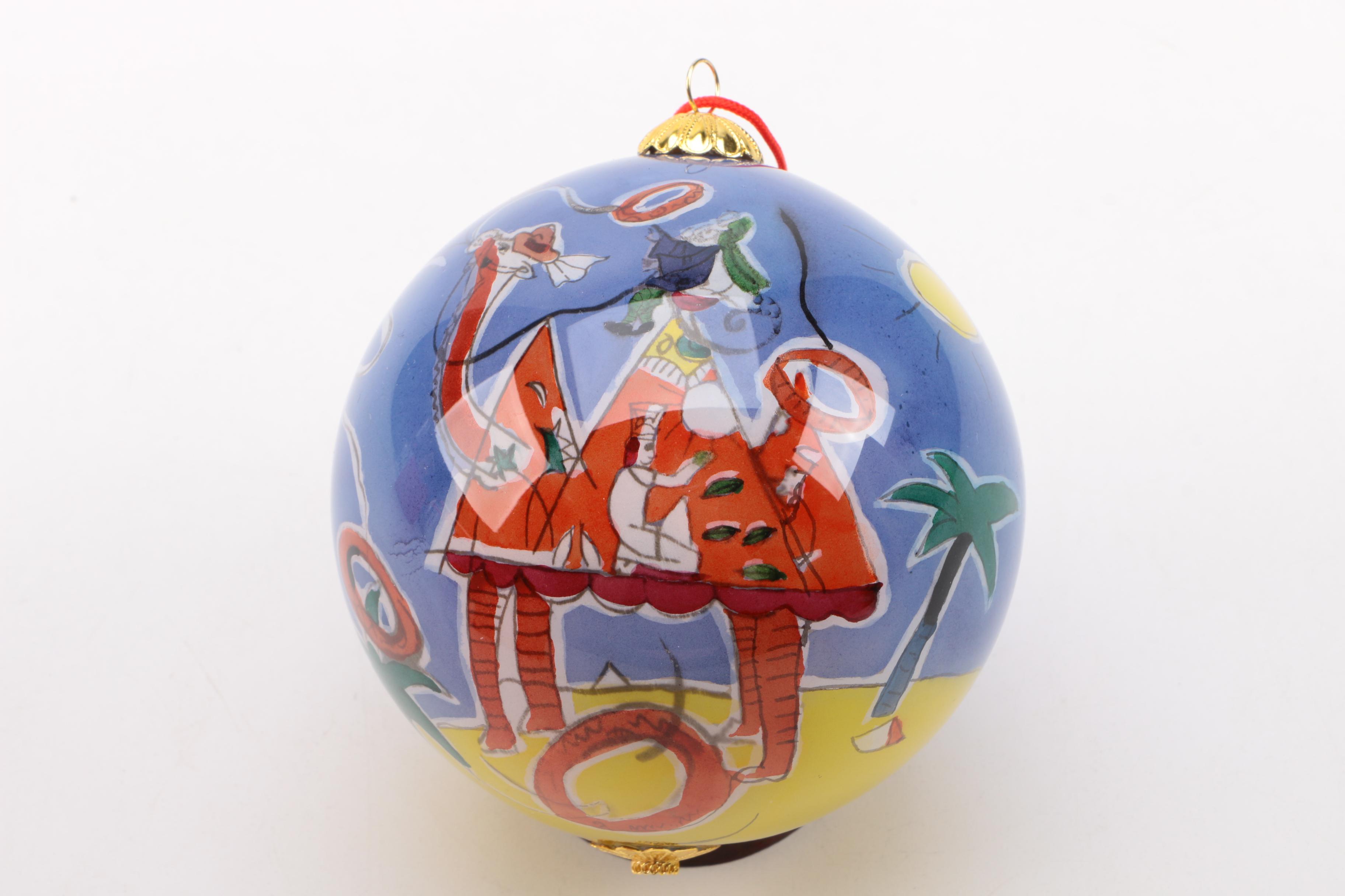 1991 Hallmark "Christmas Carol" Figurines, Glass Ornaments and a Nativity Set