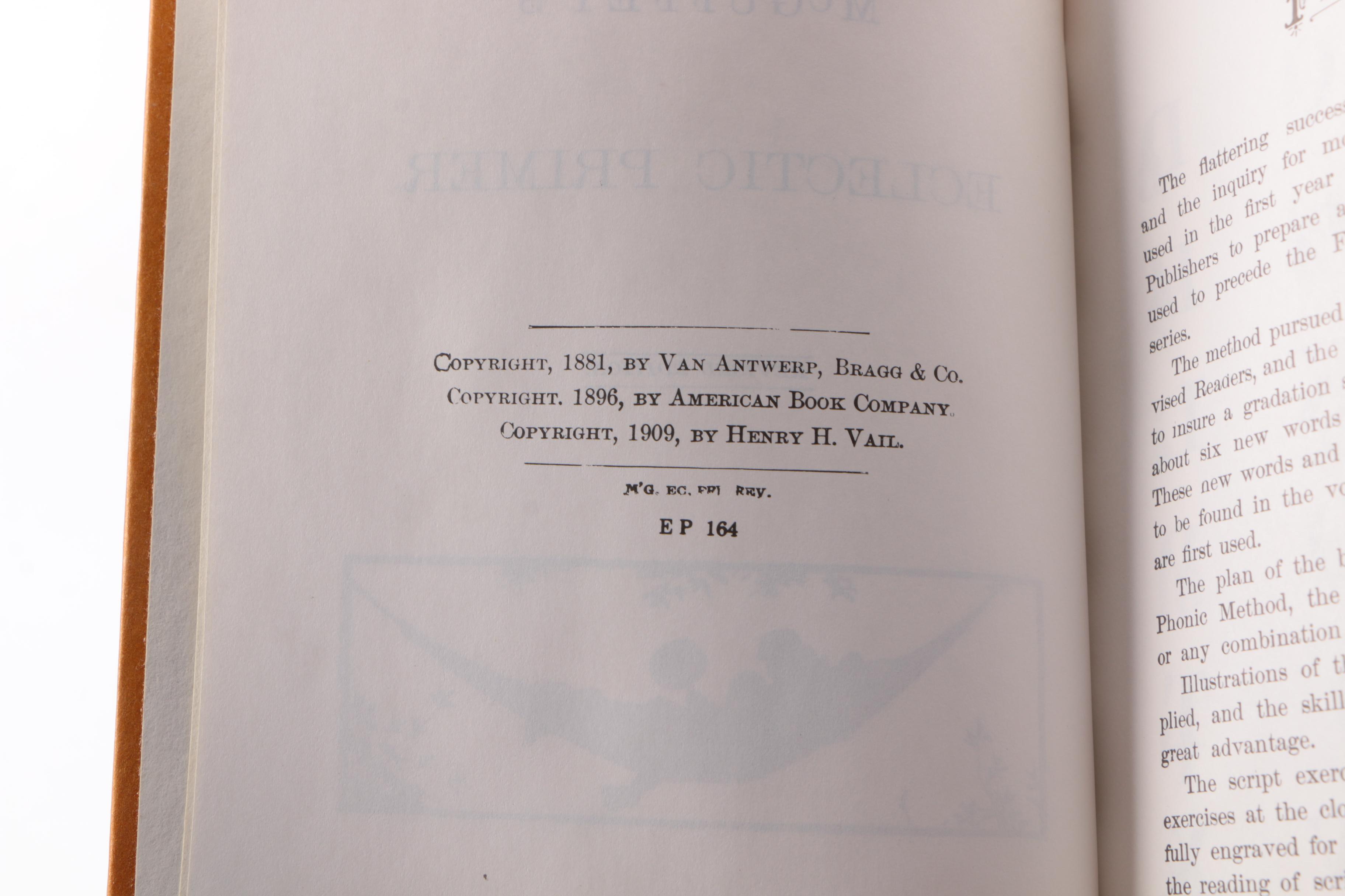 Set of "McGuffeys Readers"